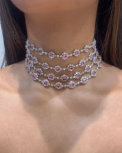 Aveline Cascade choker | AMARIS JEWELS | Fine Jewelry 