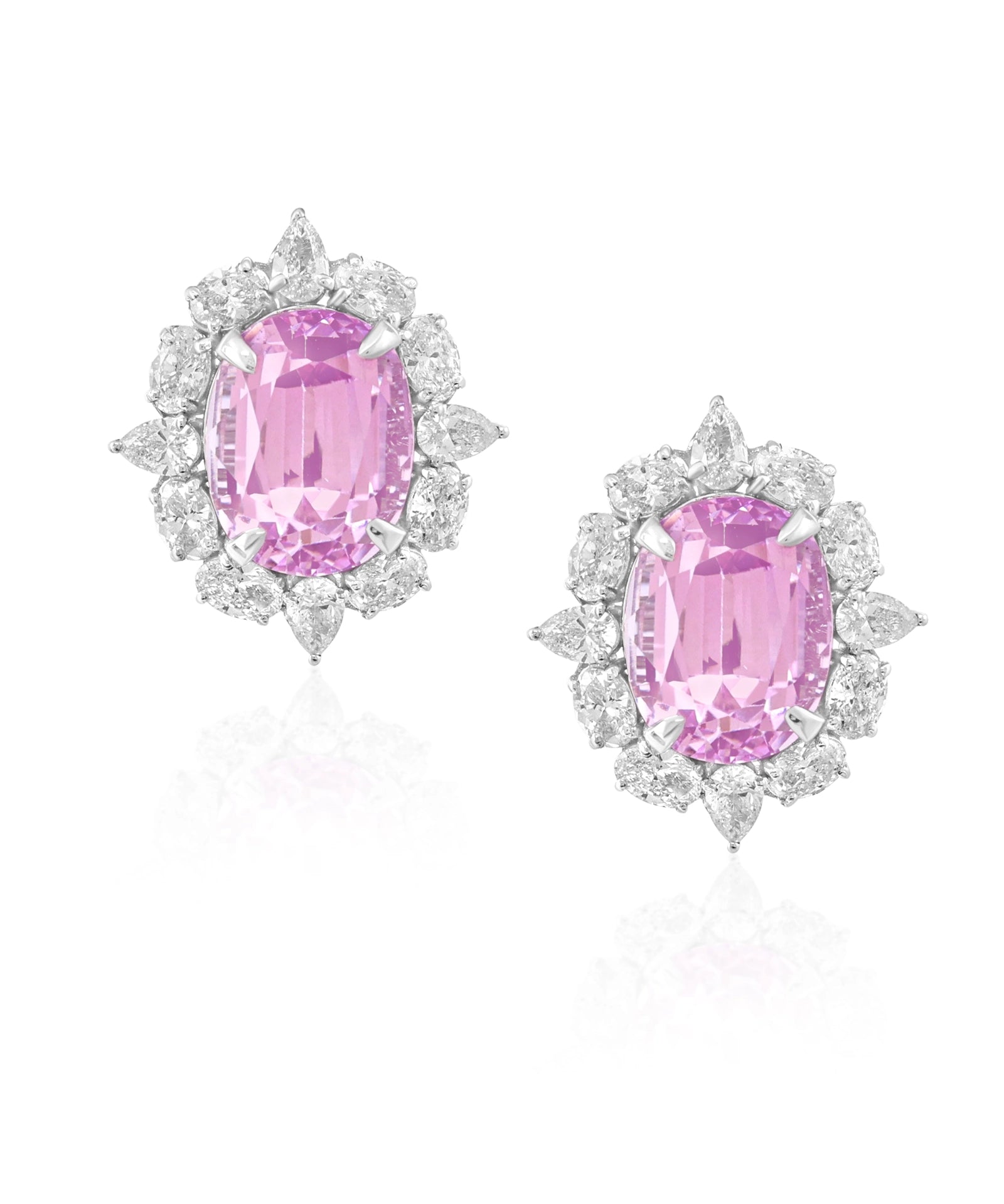 Aveline Kunzite Studs | AMARIS JEWELS | Fine Jewelry 
