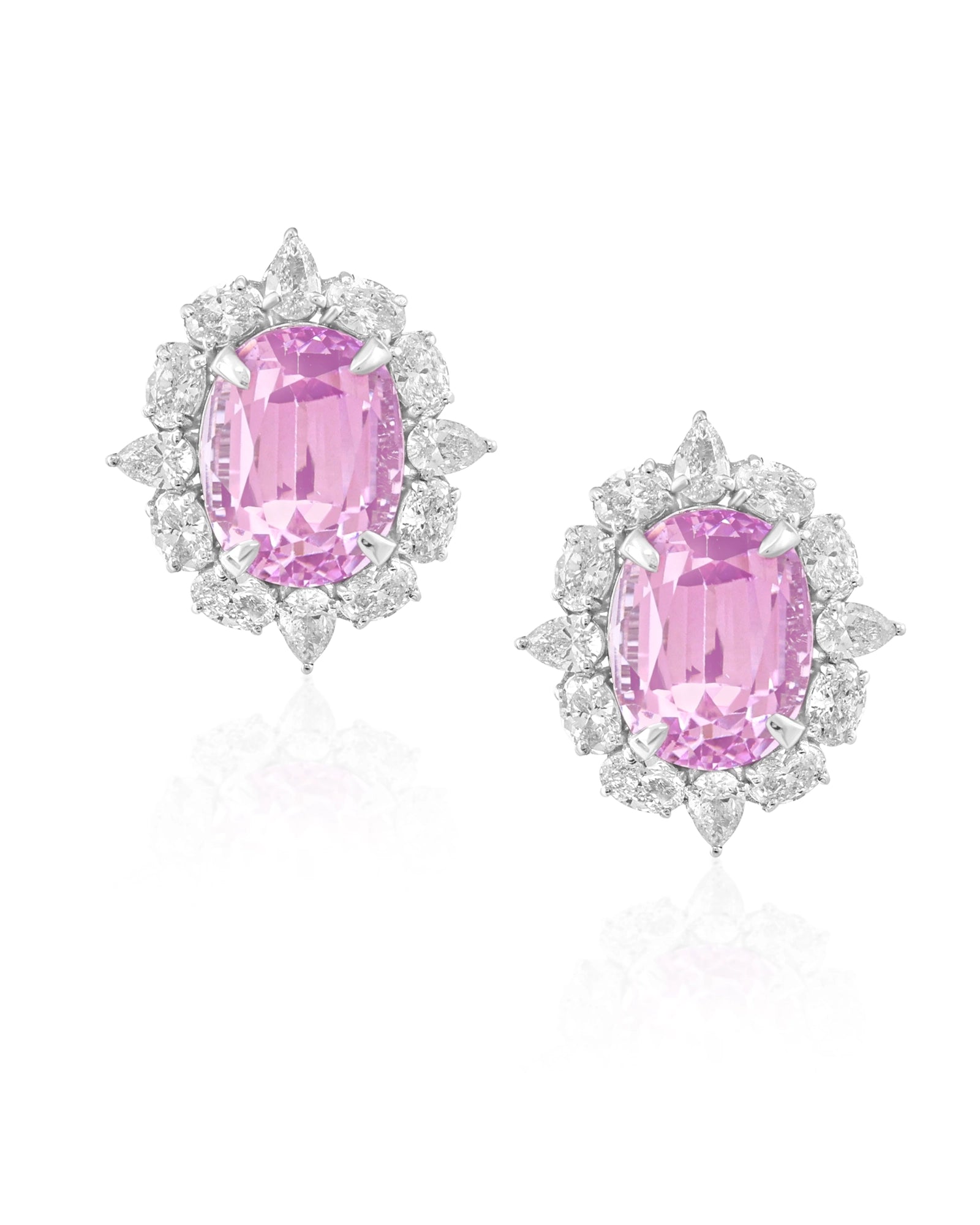 Aveline Kunzite Studs | AMARIS JEWELS | Fine Jewelry 