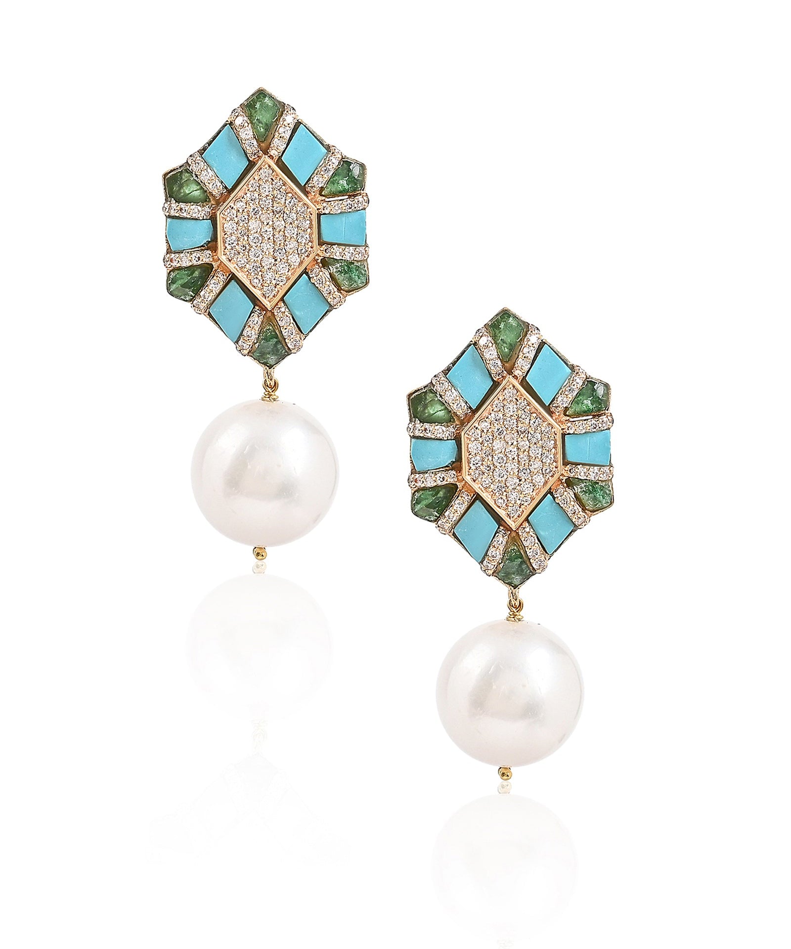 Azure Dream Earrings | AMARIS JEWELS | Fine Jewelry 