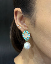 Azure Dream Earrings | AMARIS JEWELS | Fine Jewelry 