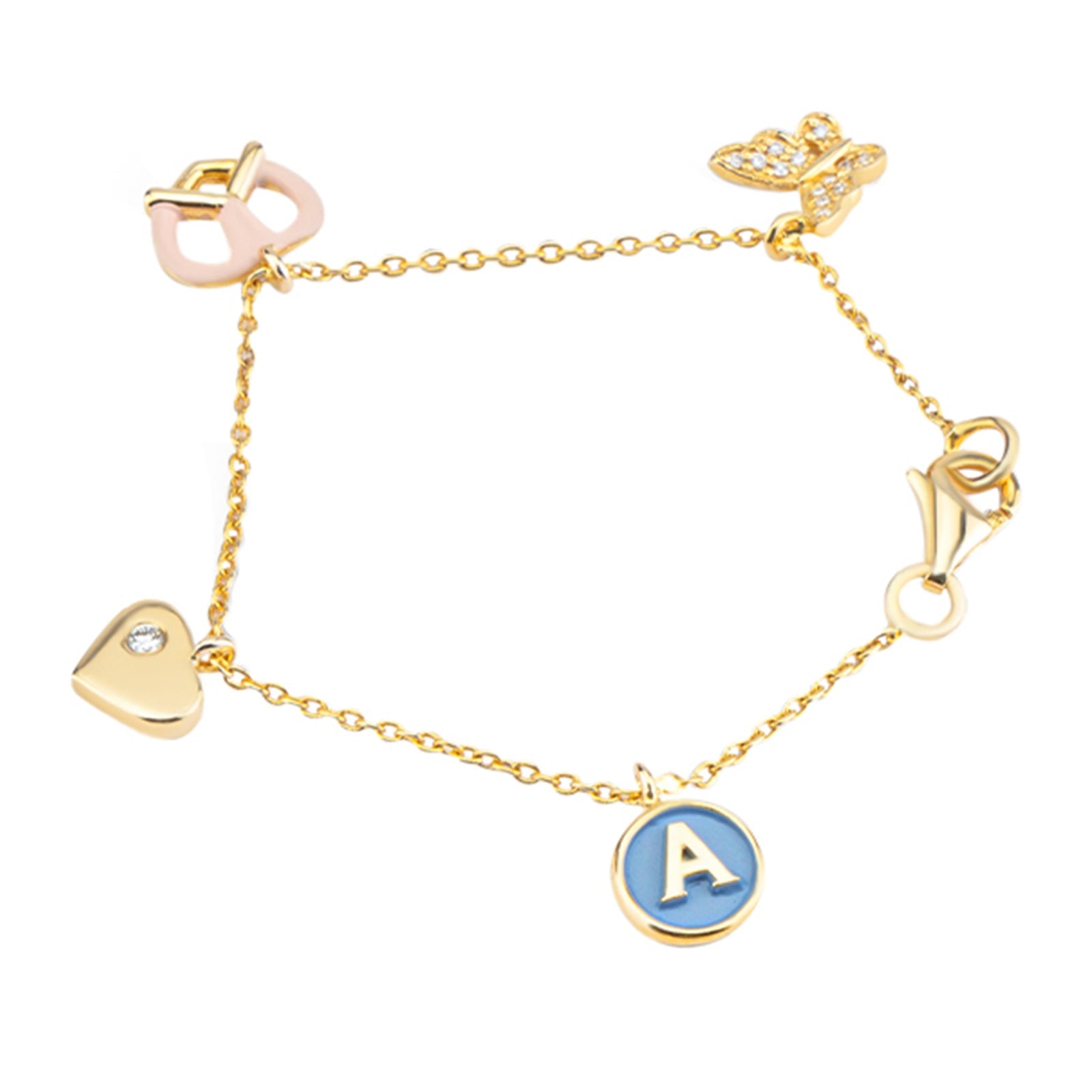 BABY A Charm Bracelet | AMARIS JEWELS | Fine Jewelry 