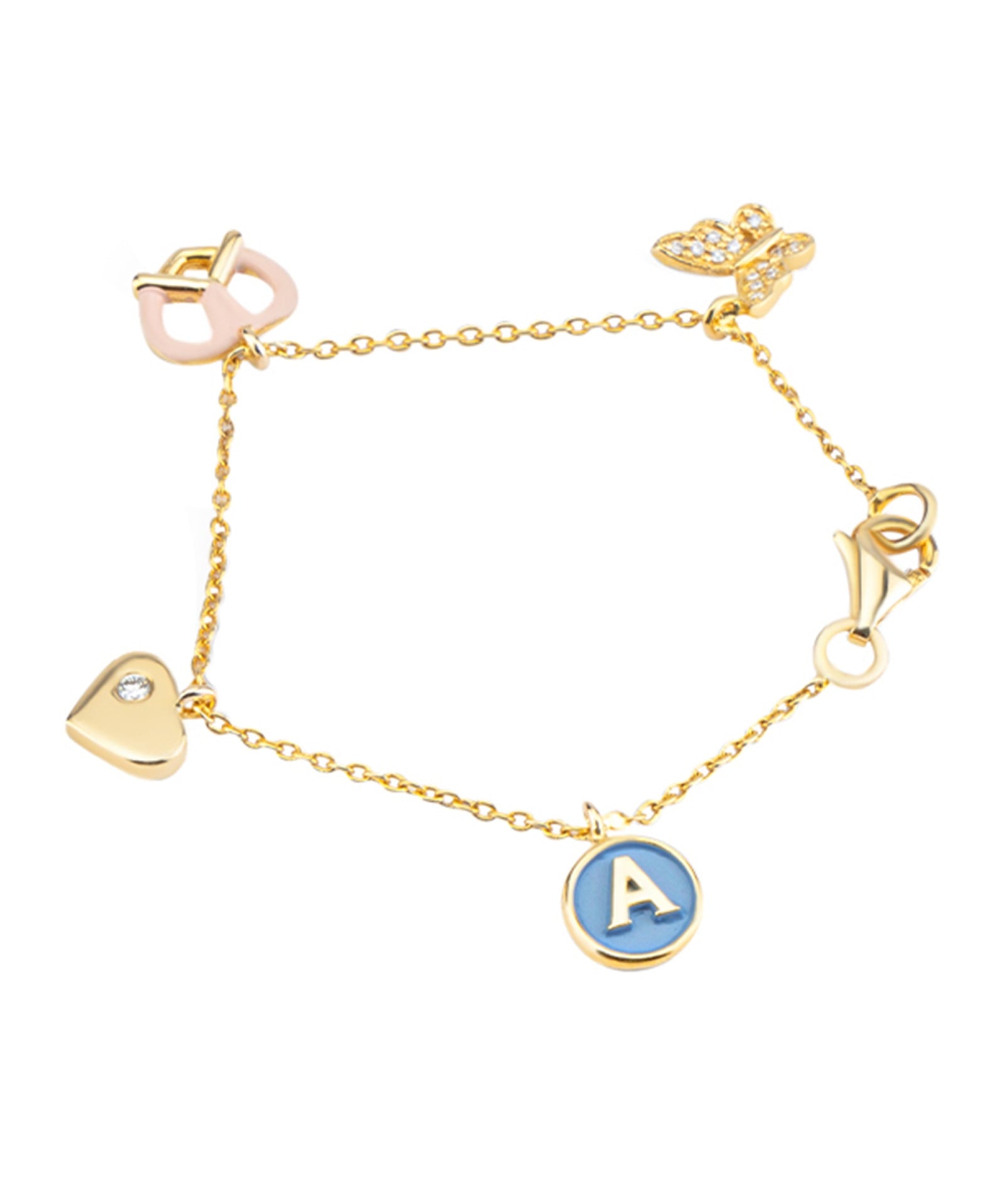 BABY A Charm Bracelet | AMARIS JEWELS | Fine Jewelry 