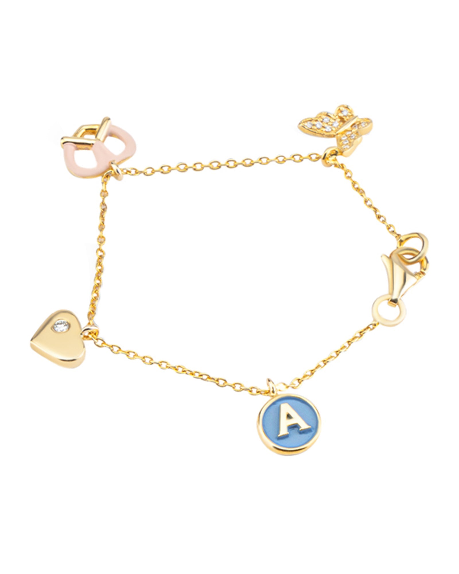 BABY A Charm Bracelet | AMARIS JEWELS | Fine Jewelry 