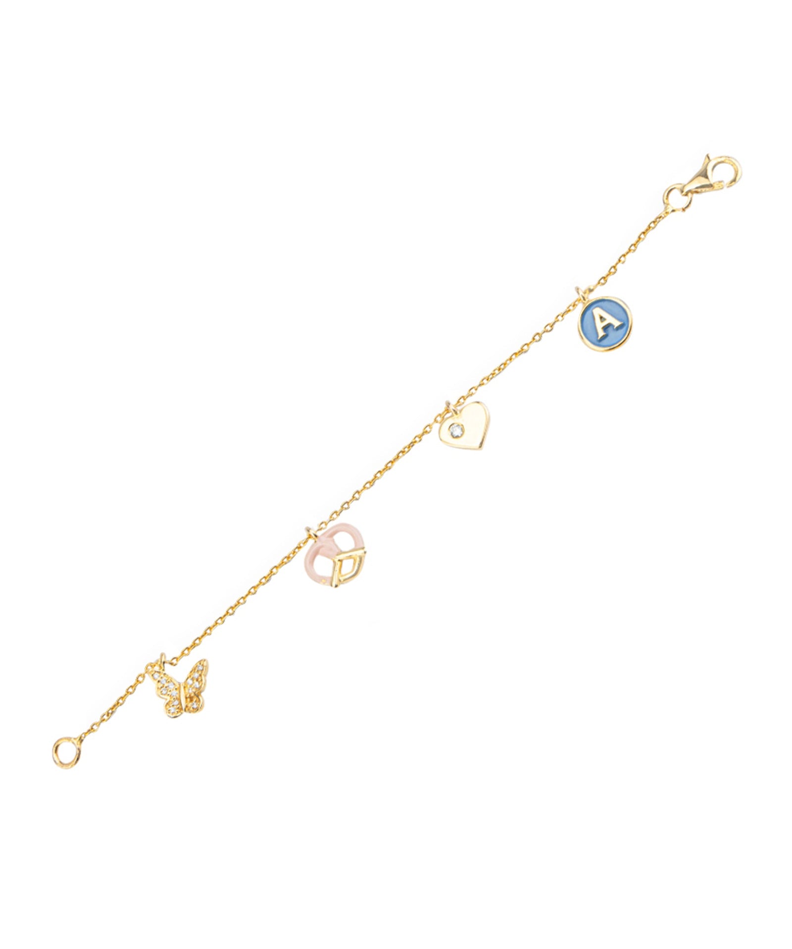 BABY A Charm Bracelet | AMARIS JEWELS | Fine Jewelry 