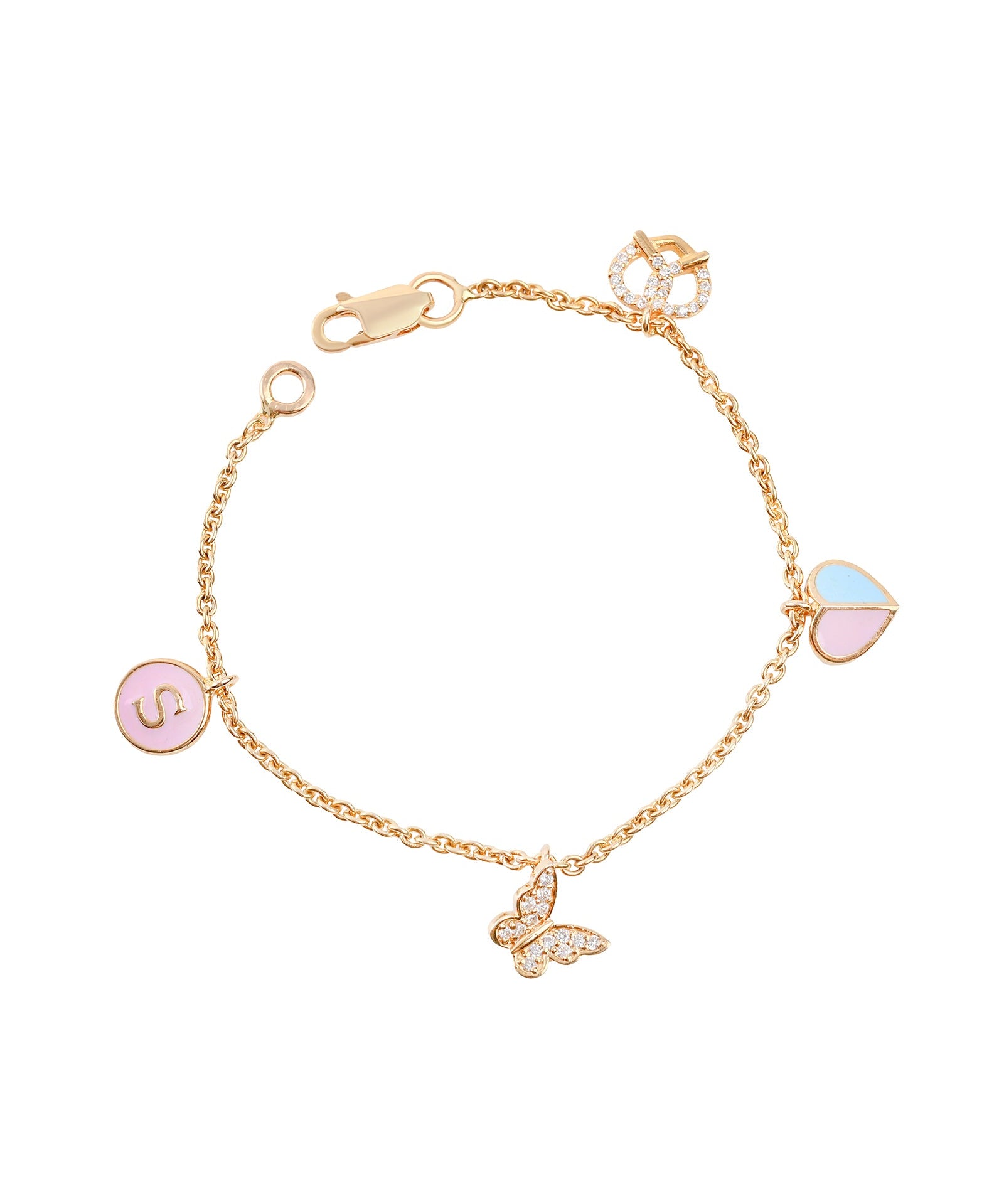 BABY A Charm bracelet | AMARIS JEWELS | Fine Jewelry 