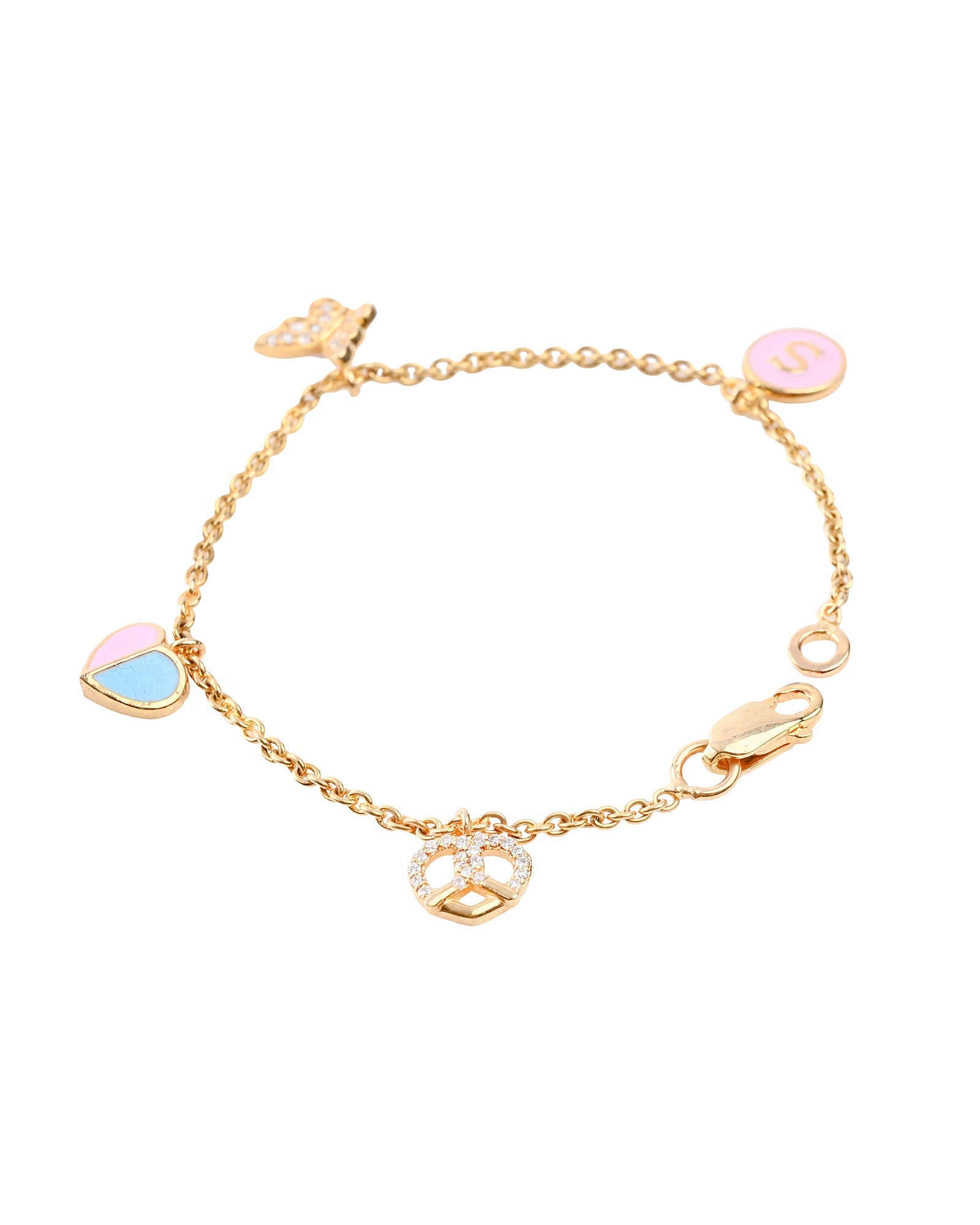 BABY A Charm bracelet | AMARIS JEWELS | Fine Jewelry 