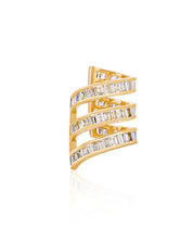 Baguette Blaze Earcuff | AMARIS JEWELS | Fine Jewelry 