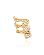 Baguette Blaze Earcuff | AMARIS JEWELS | Fine Jewelry 
