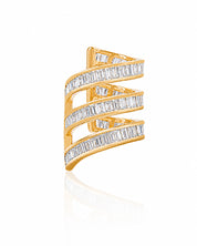 Baguette Blaze Earcuff | AMARIS JEWELS | Fine Jewelry 