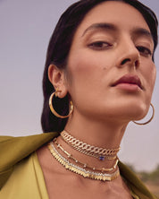 Iced Drip Curb Chain | AMARIS JEWELS | Fine Jewelry 