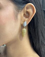Beat Drop Earrings (Yellow Sapphires) | AMARIS JEWELS | Fine Jewelry