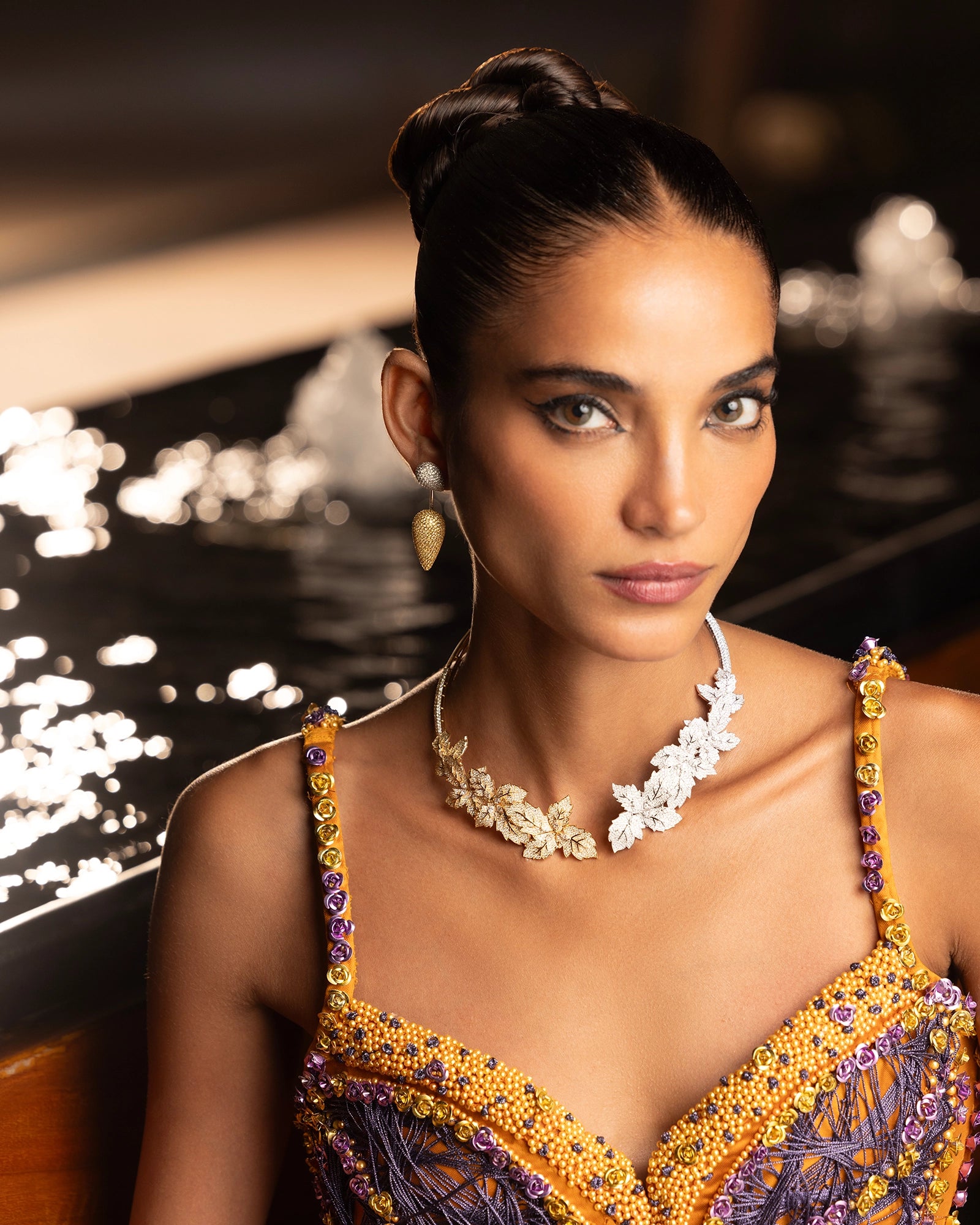 Beat Drop Earrings (Yellow Sapphires) | AMARIS JEWELS | Fine Jewelry