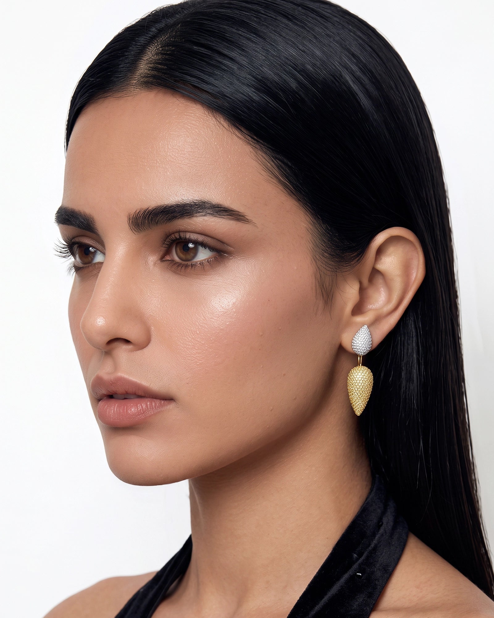 Beat Drop Earrings (Yellow Sapphires) | AMARIS JEWELS | Fine Jewelry