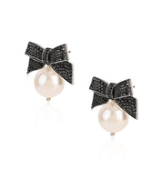 Black Tie Diamond Earrings | AMARIS JEWELS | Fine Jewelry 