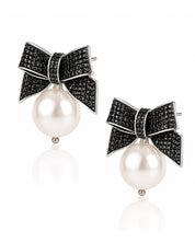 Black Tie Diamond Earrings | AMARIS JEWELS | Fine Jewelry 