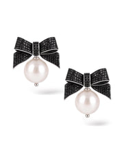 Black Tie Diamond Earrings | AMARIS JEWELS | Fine Jewelry