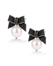 Black Tie Diamond Earrings | AMARIS JEWELS | Fine Jewelry