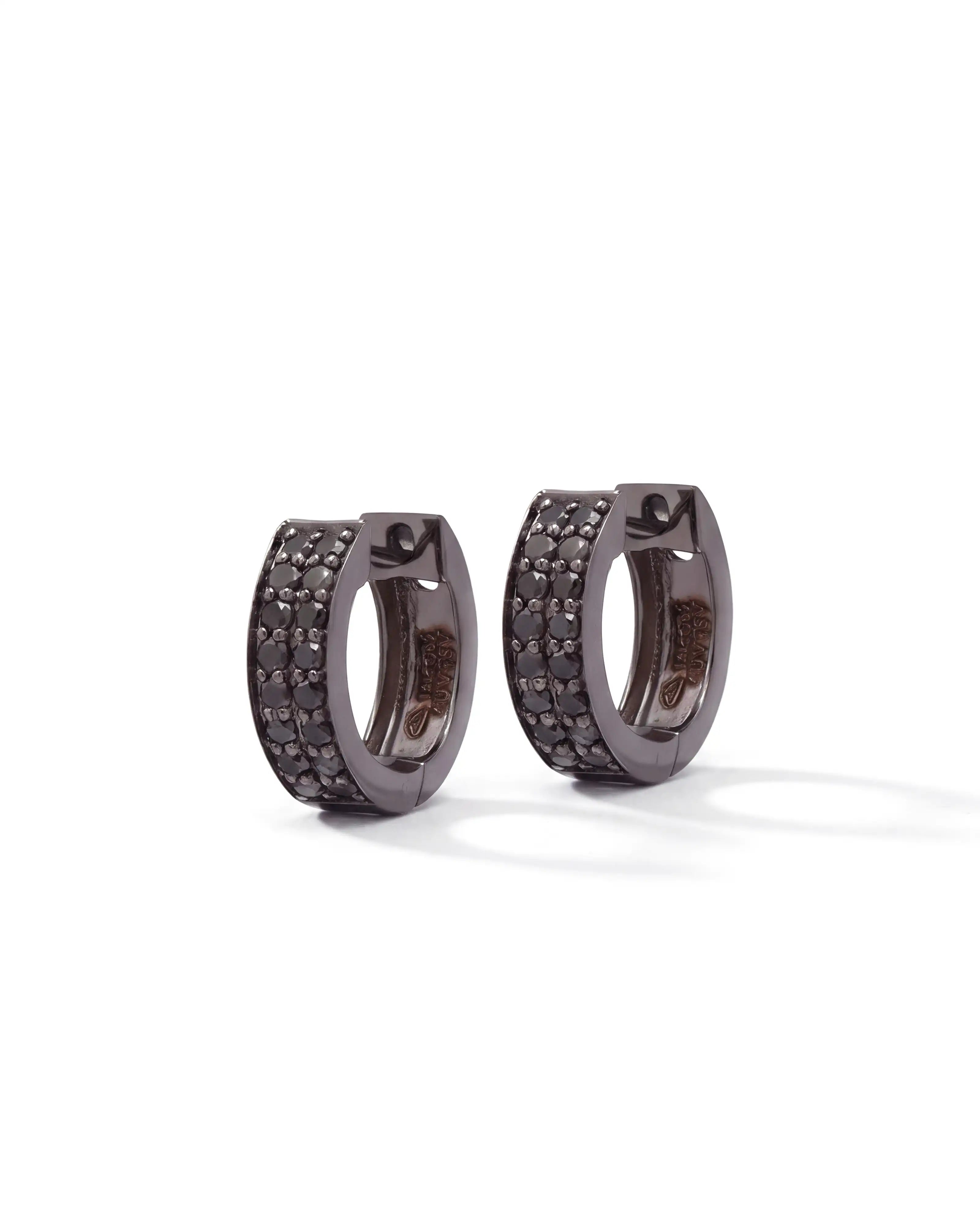 Blacked Out Earrings | AMARIS JEWELS | Fine Jewelry