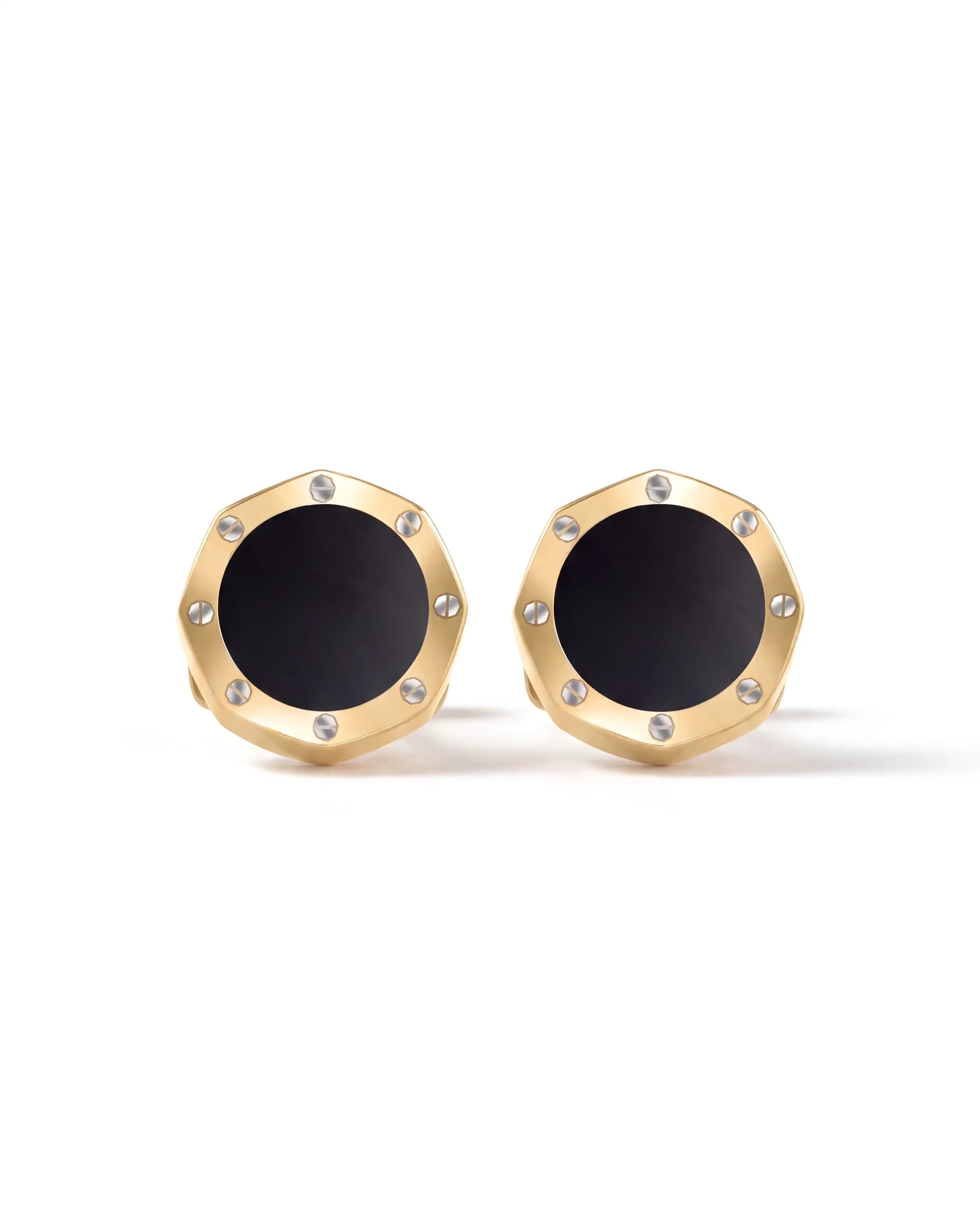Blackout Cufflinks | AMARIS JEWELS | Fine Jewelry