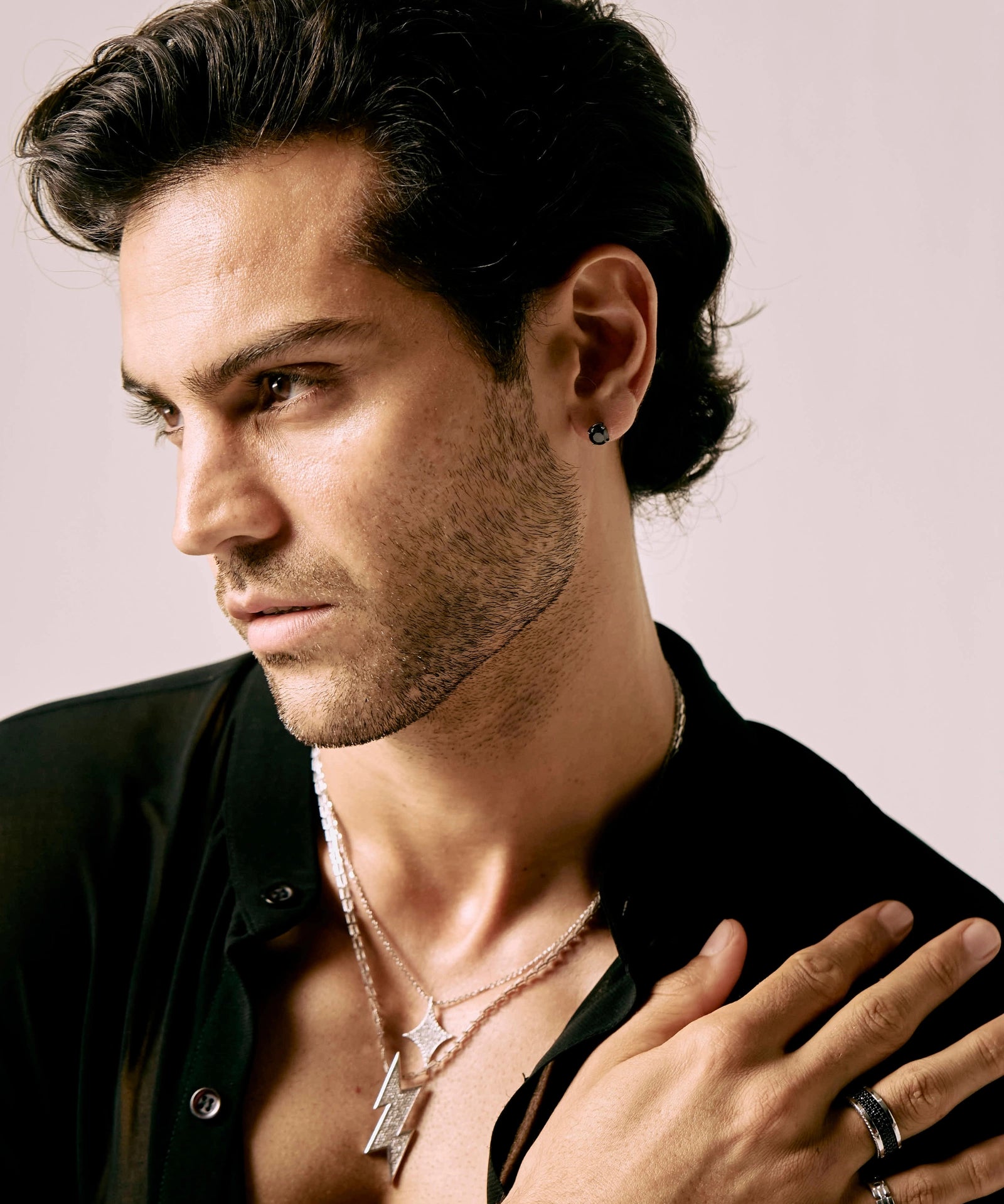 Blackout Studs | AMARIS JEWELS | Fine Jewelry 