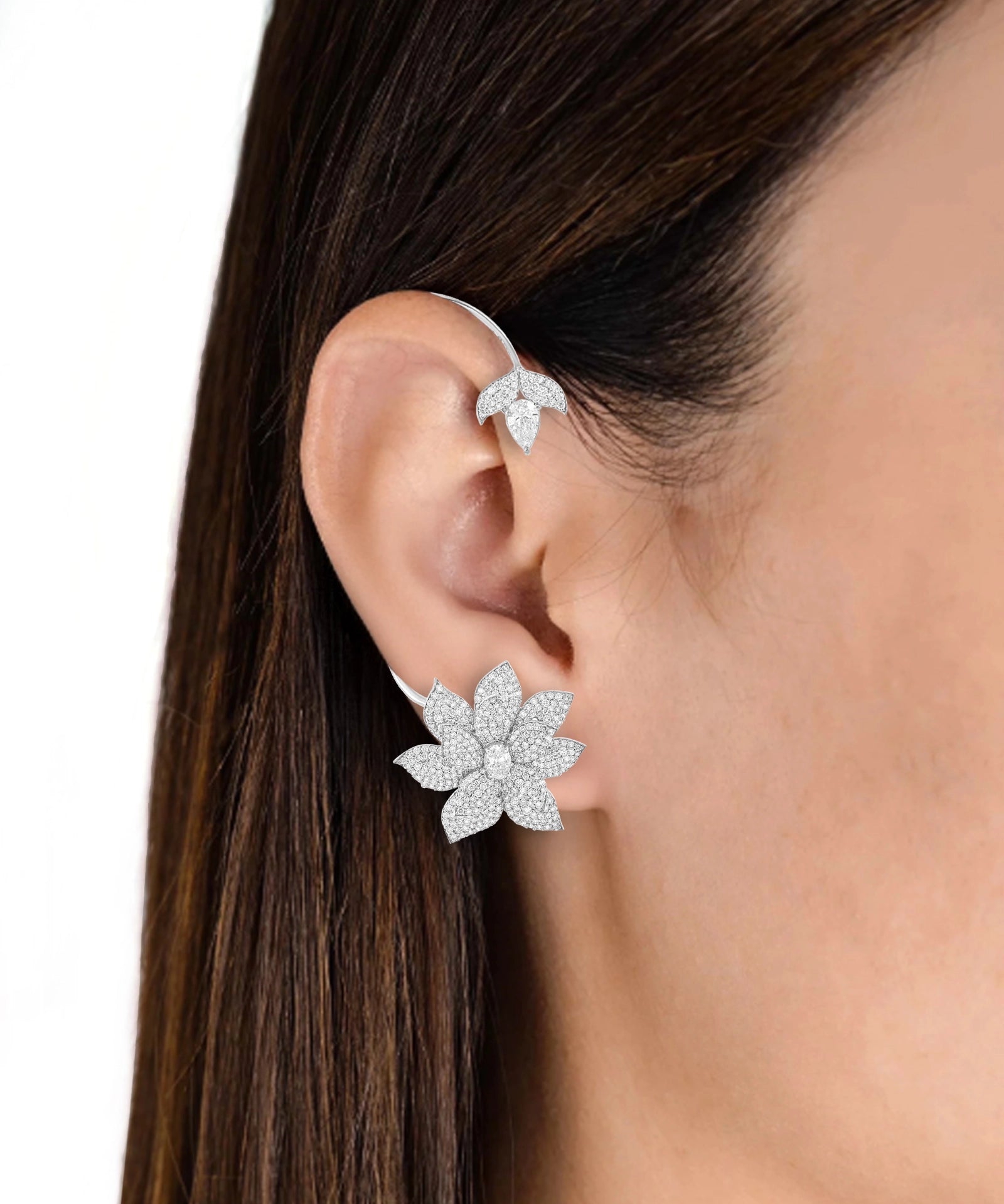 Bloom Bae Earcuffs | AMARIS JEWELS | Fine Jewelry 