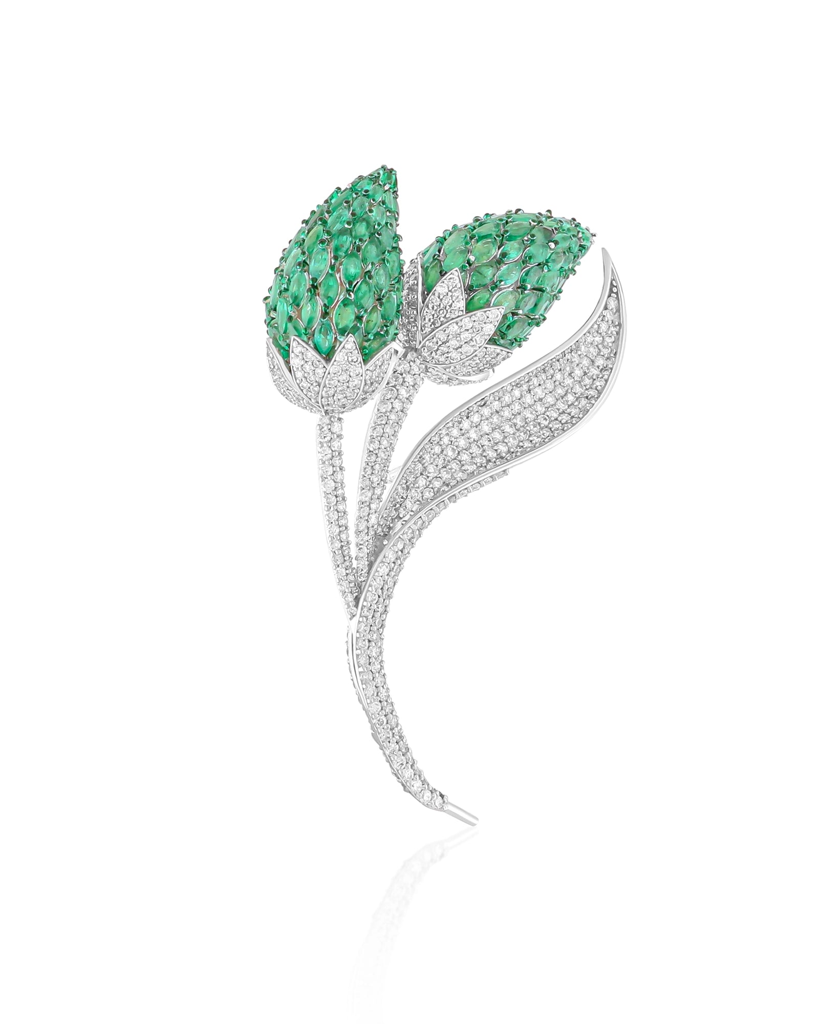 Bloom Royale Brooch | AMARIS JEWELS | Fine Jewelry 