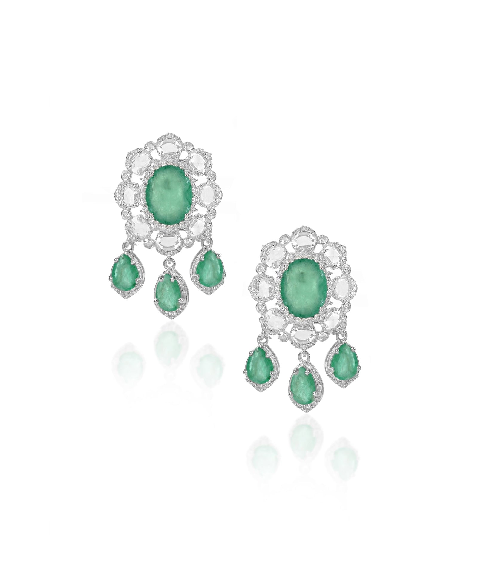Blooming Soiree Earrings | AMARIS JEWELS | Fine Jewelry 