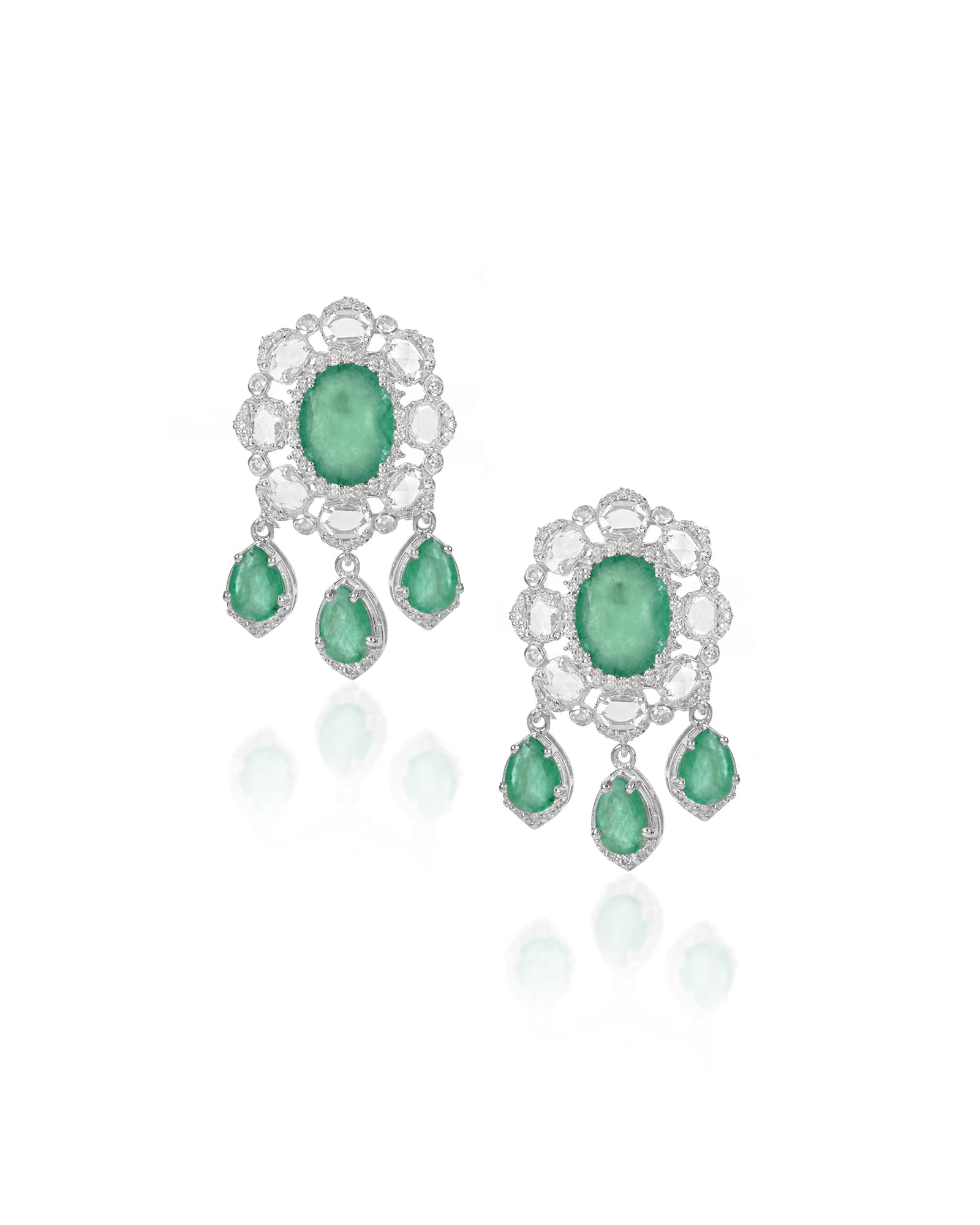 Blooming Soiree Earrings | AMARIS JEWELS | Fine Jewelry 