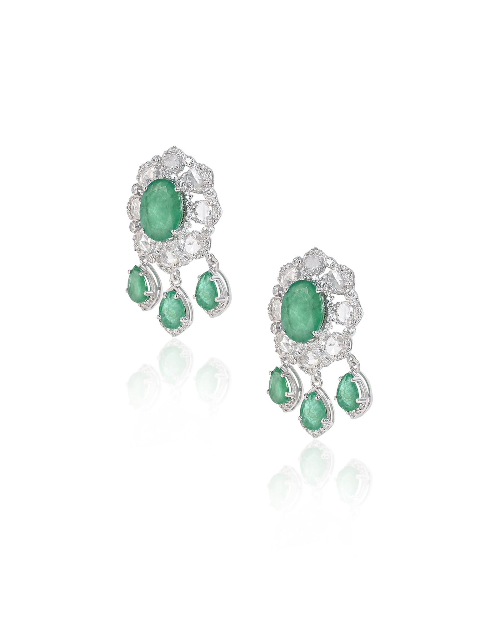 Blooming Soiree Earrings | AMARIS JEWELS | Fine Jewelry 
