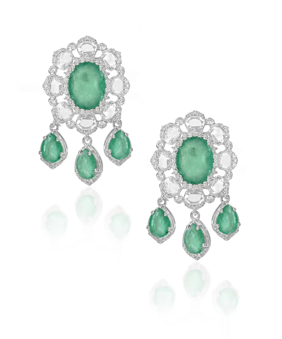 Blooming Soiree Earrings | AMARIS JEWELS | Fine Jewelry 