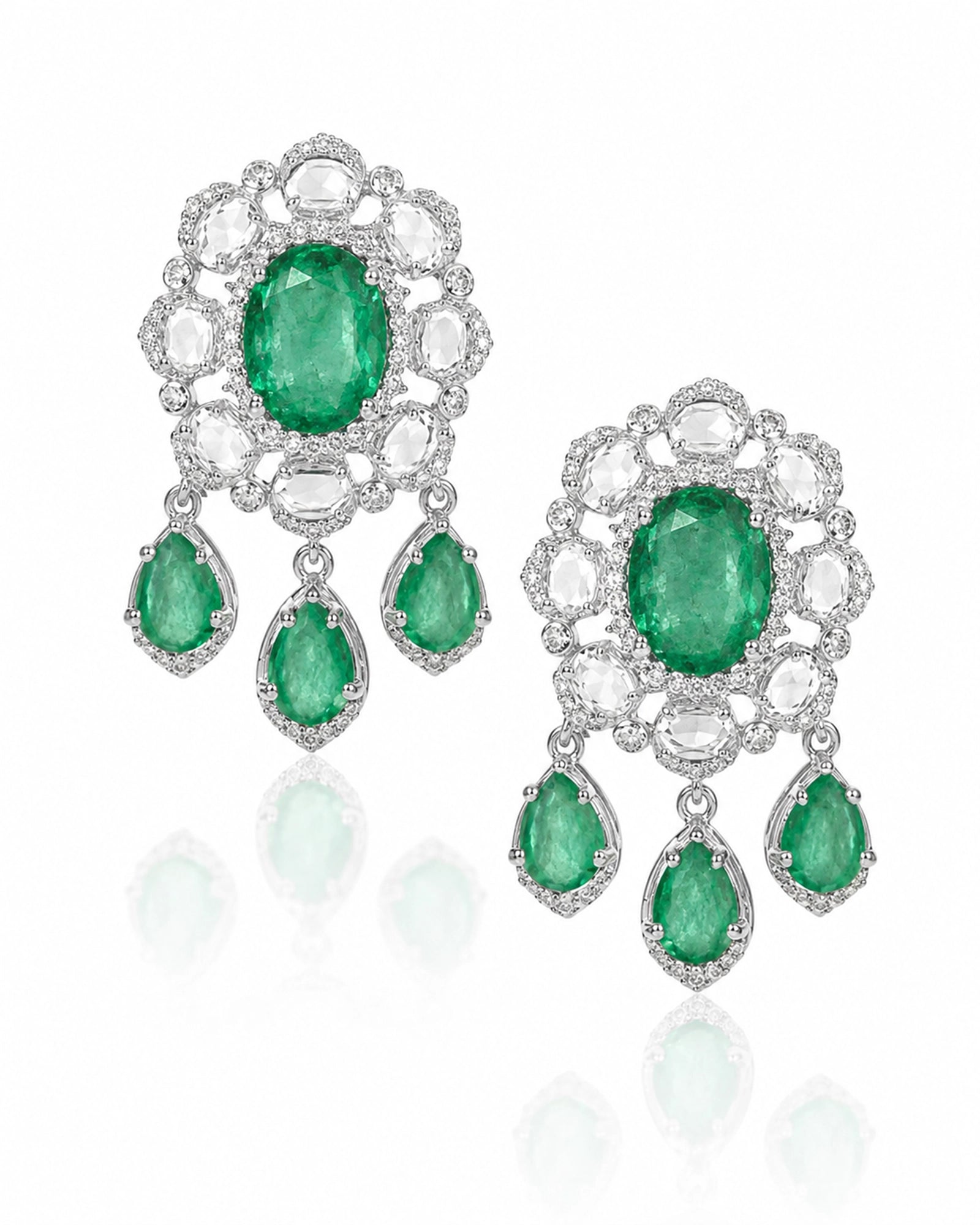 Blooming Soiree Earrings | AMARIS JEWELS | Fine Jewelry 