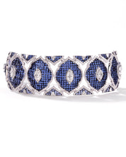 Blue Fleur Choker | AMARIS JEWELS | Fine Jewelry