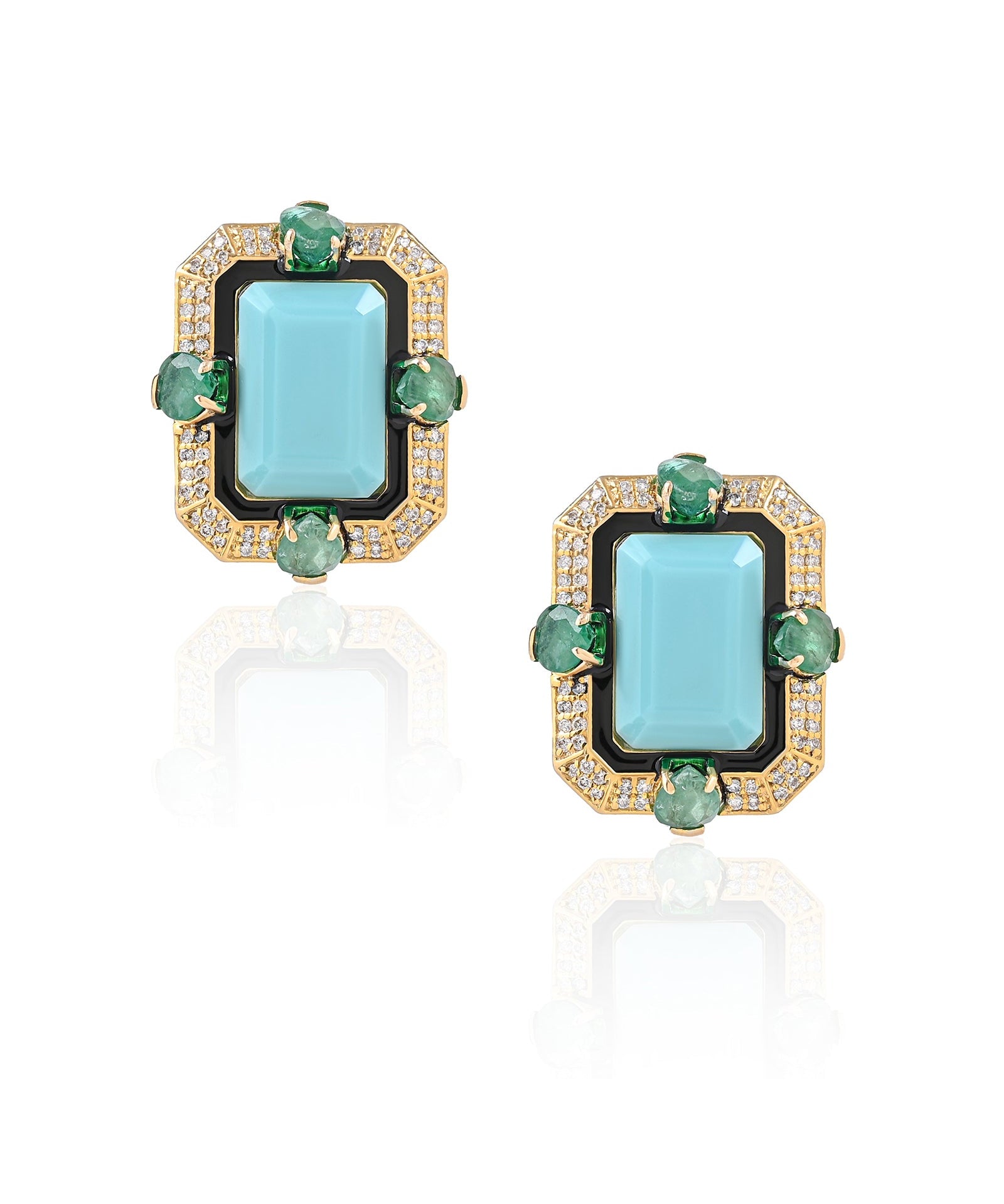 Blue Lagoon Earrings | AMARIS JEWELS | Fine Jewelry 