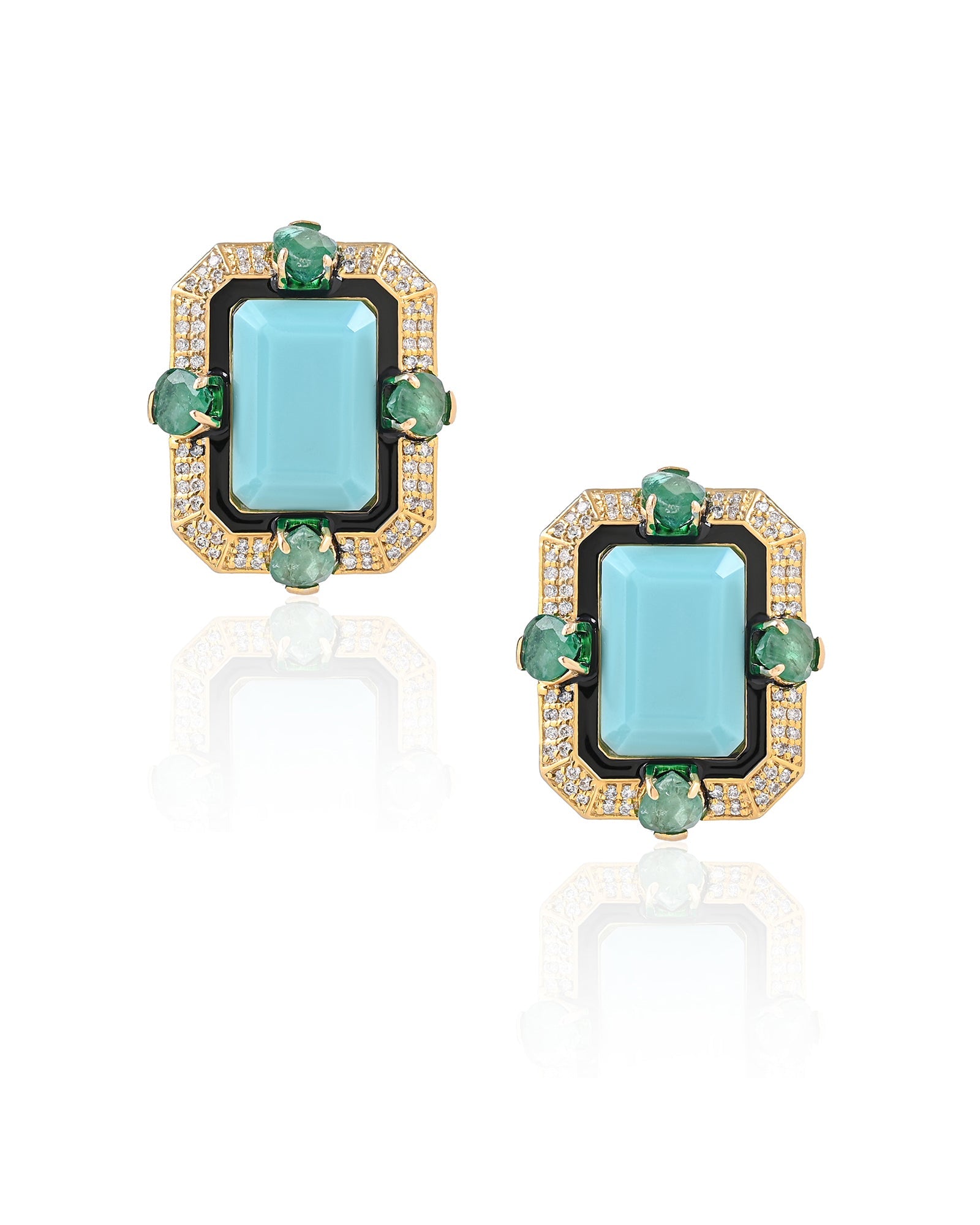 Blue Lagoon Earrings | AMARIS JEWELS | Fine Jewelry 