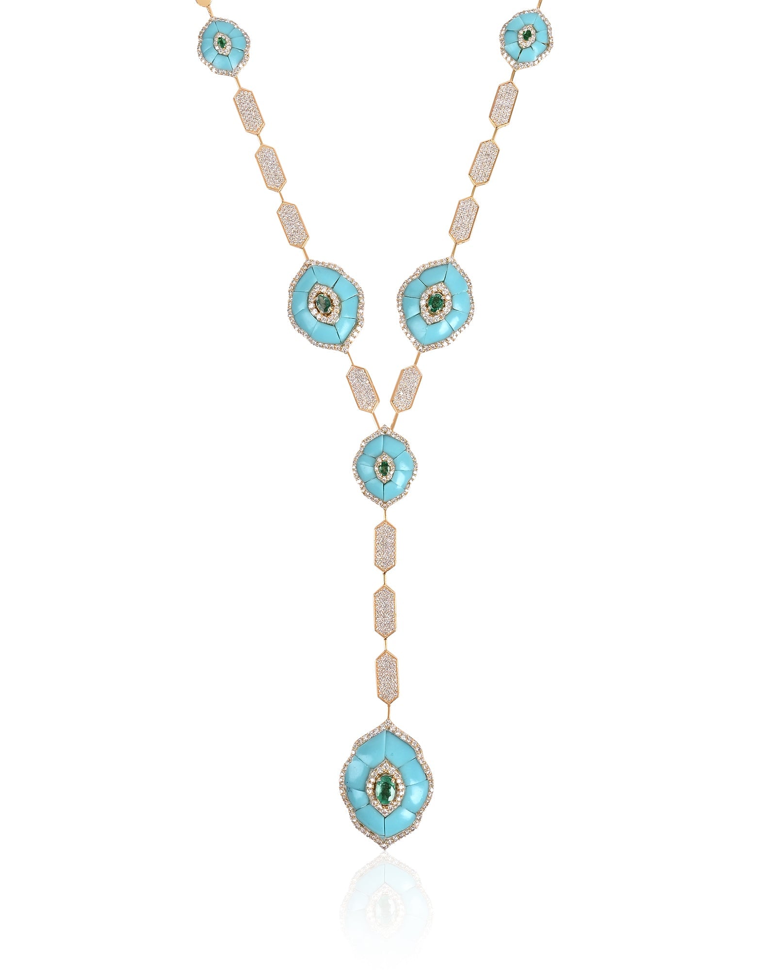 Blue Lagoon Necklace | AMARIS JEWELS | Fine Jewelry 
