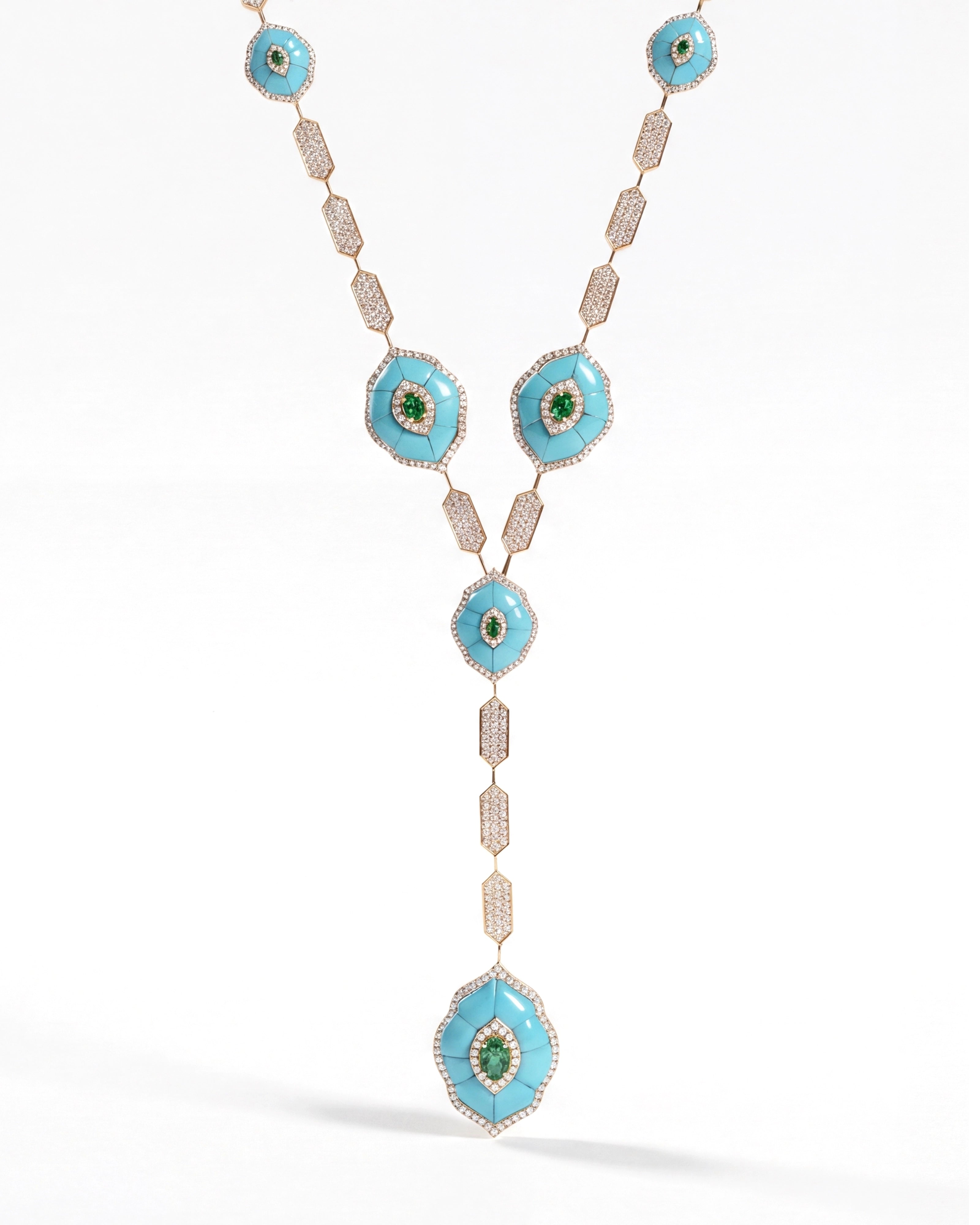 Blue Lagoon Necklace | AMARIS JEWELS | Fine Jewelry