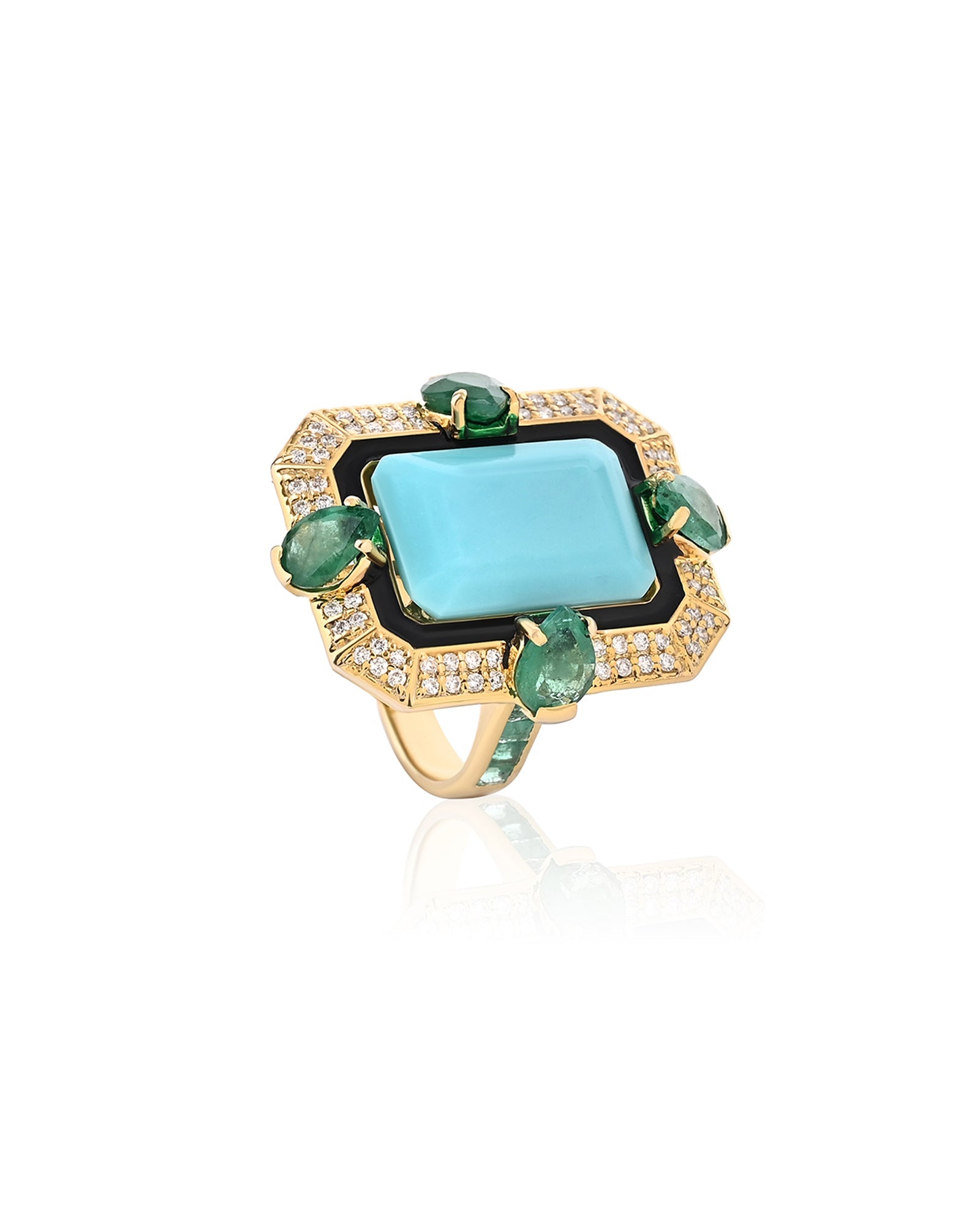 Blue Lagoon Ring | AMARIS JEWELS | Fine Jewelry 