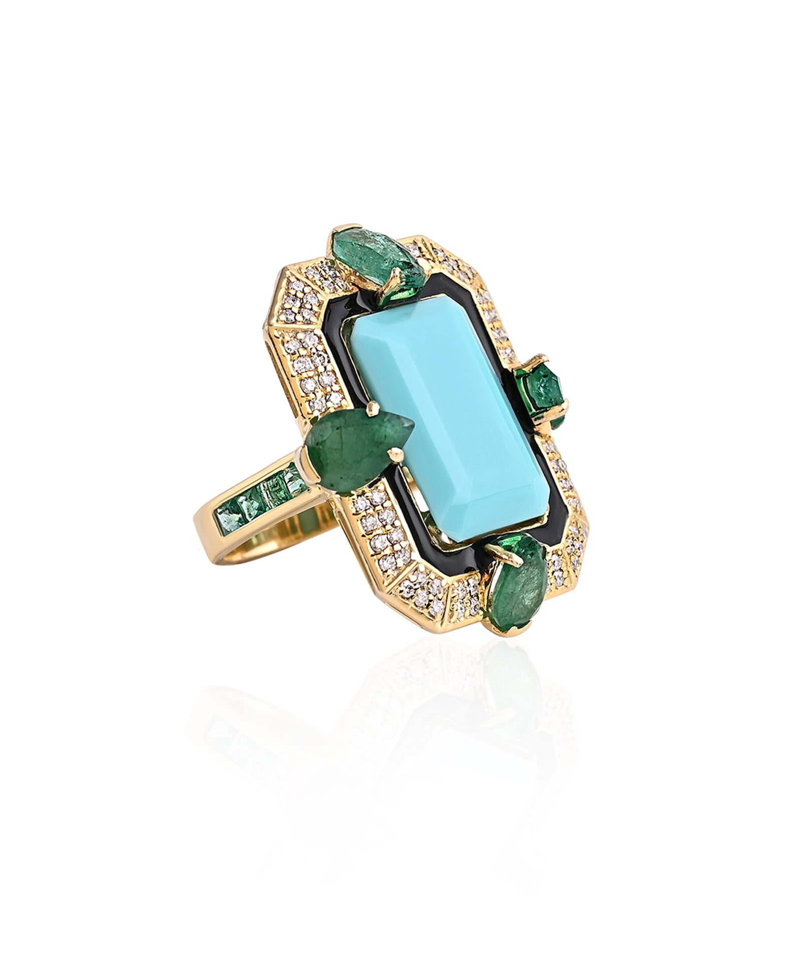 Blue Lagoon Ring | AMARIS JEWELS | Fine Jewelry 