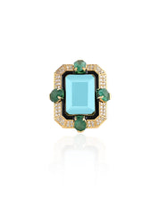 Blue Lagoon Ring | AMARIS JEWELS | Fine Jewelry 