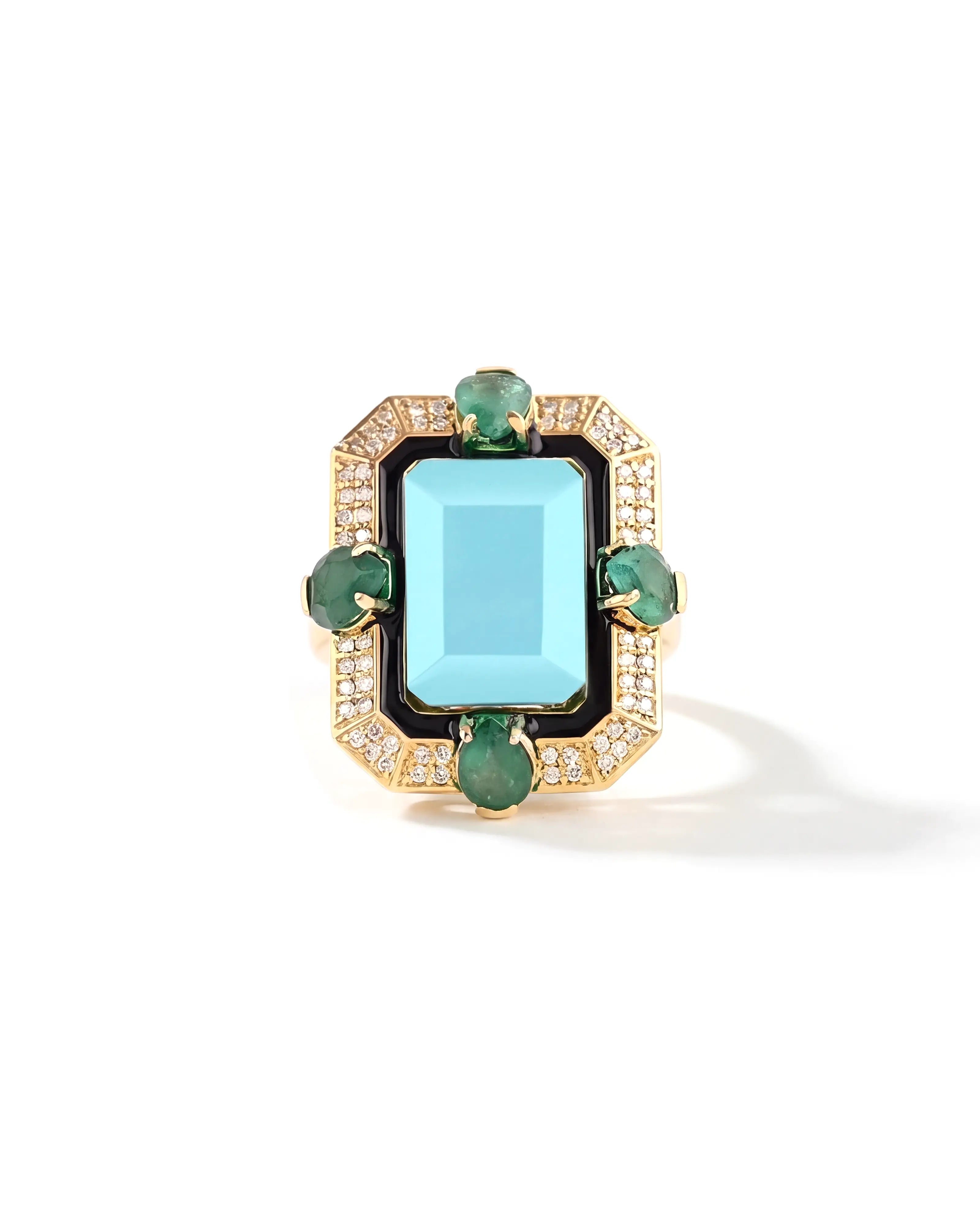 Blue Lagoon Ring | AMARIS JEWELS | Fine Jewelry