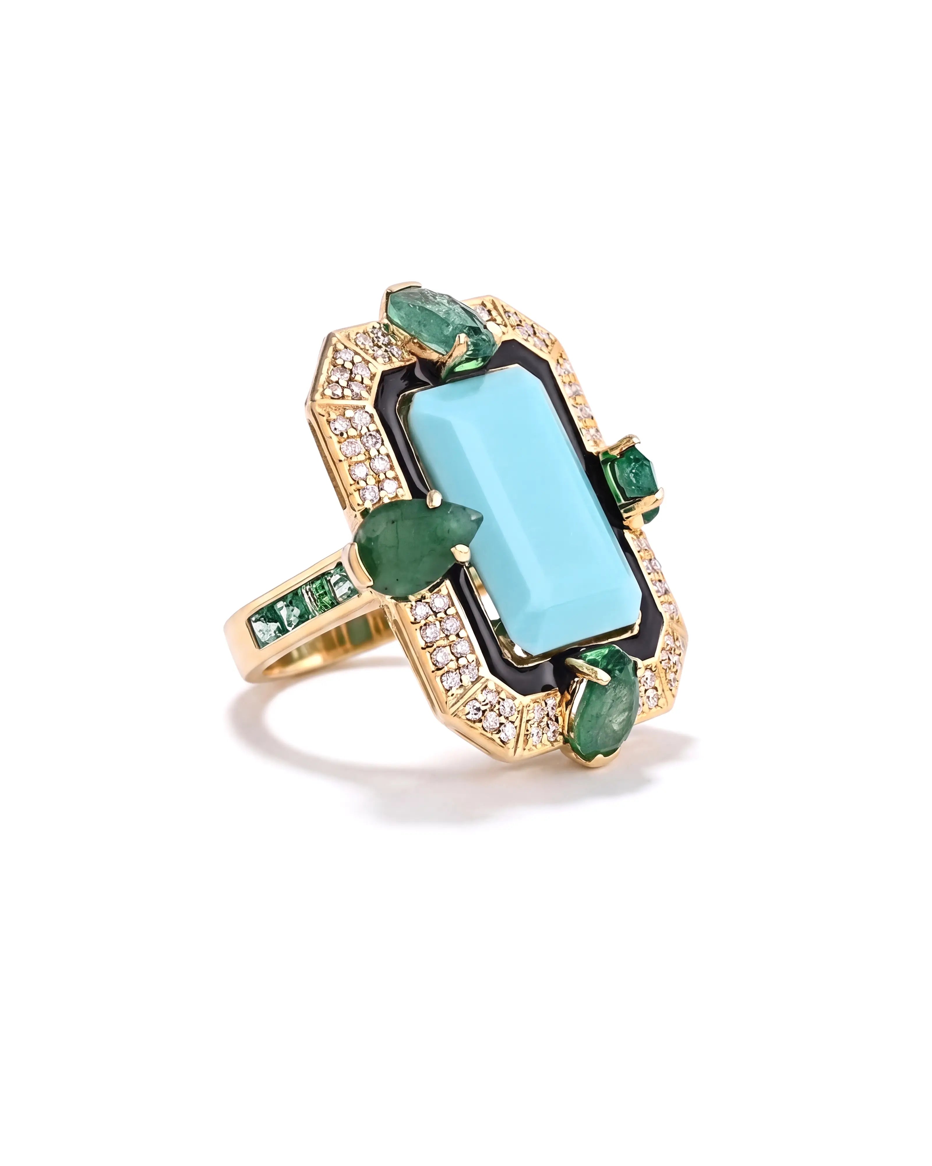 Blue Lagoon Ring | AMARIS JEWELS | Fine Jewelry