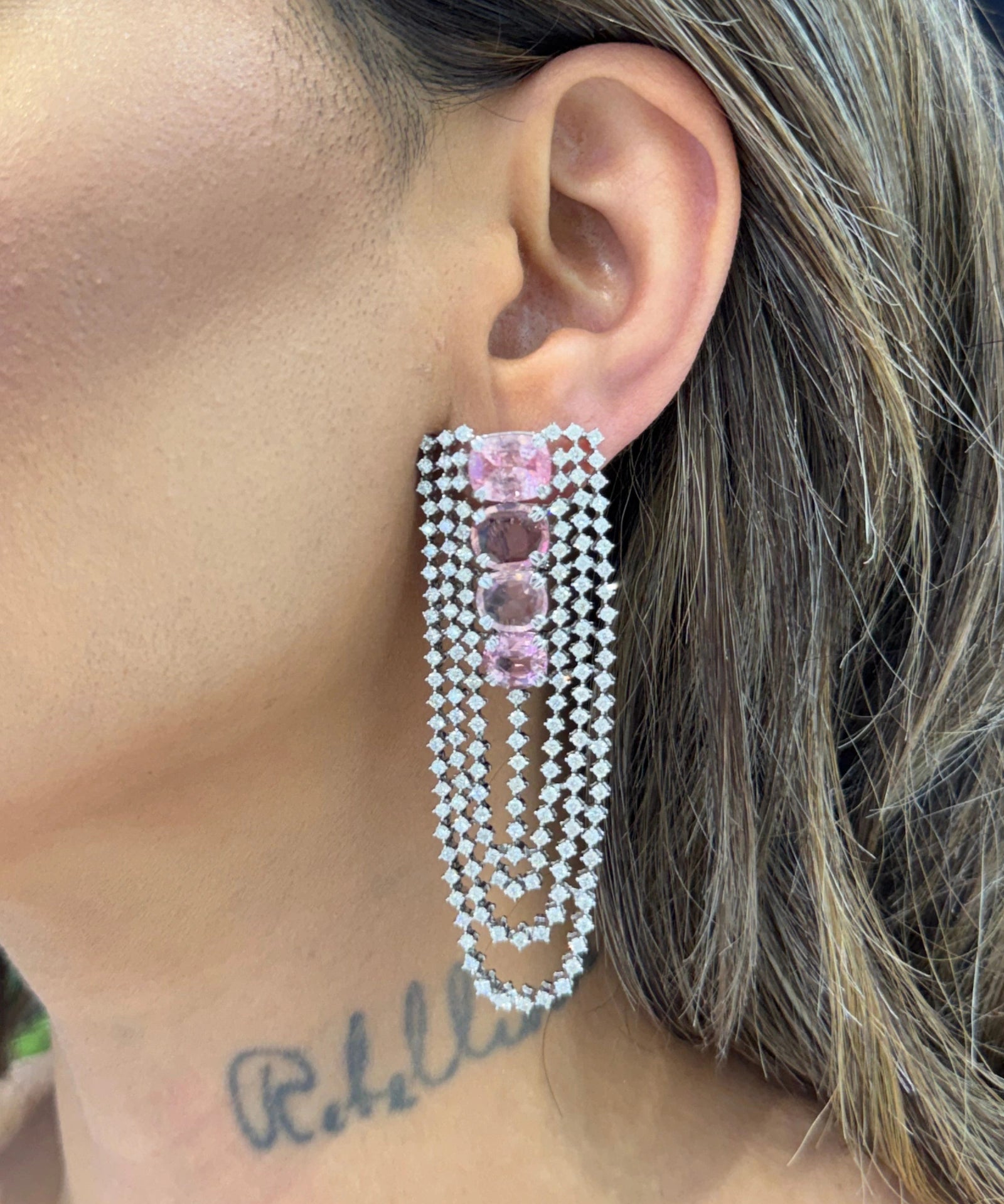 Blush Babe Earrings | AMARIS JEWELS | Fine Jewelry 