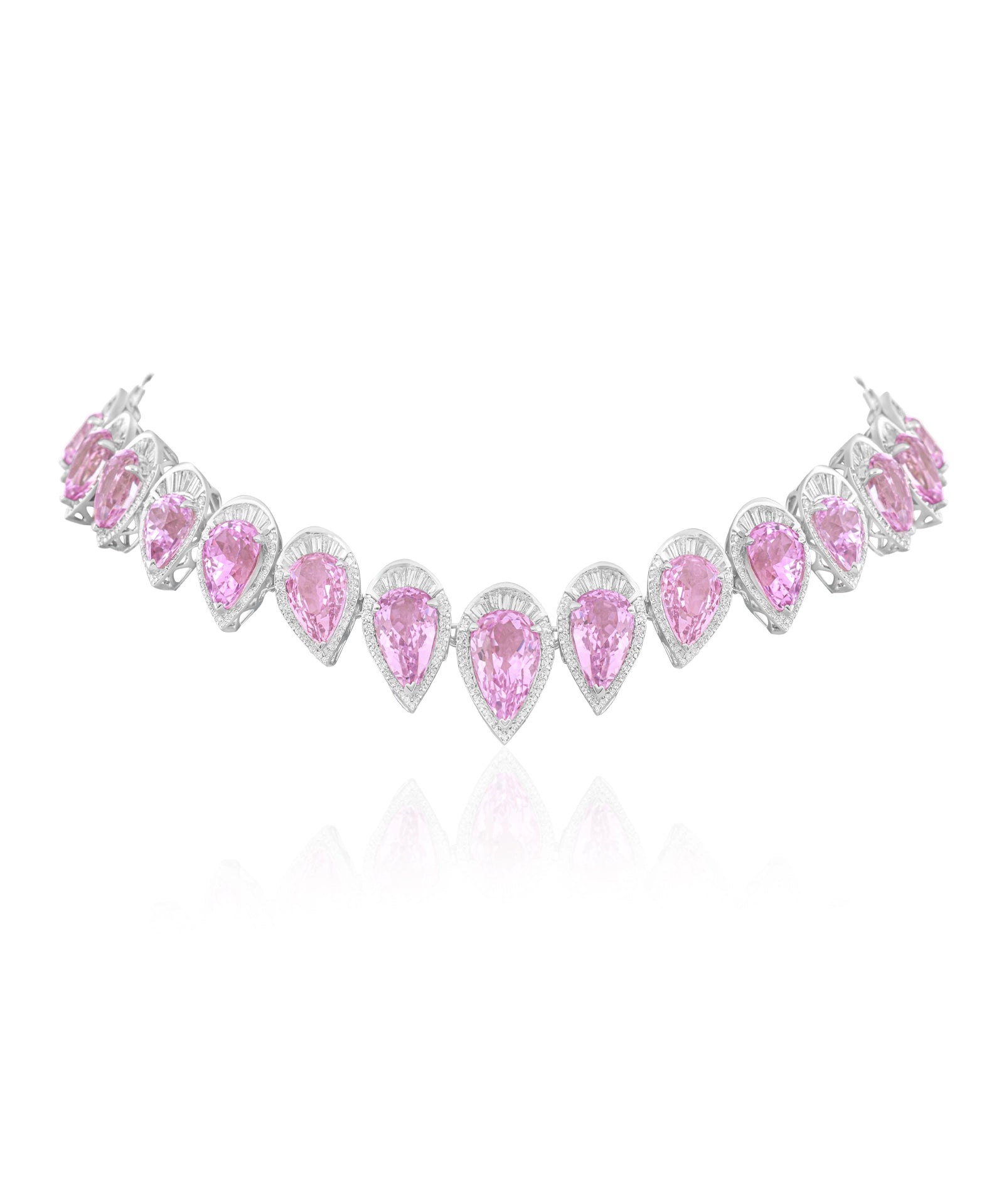 Blush Blaze Necklace | AMARIS JEWELS | Fine Jewelry 