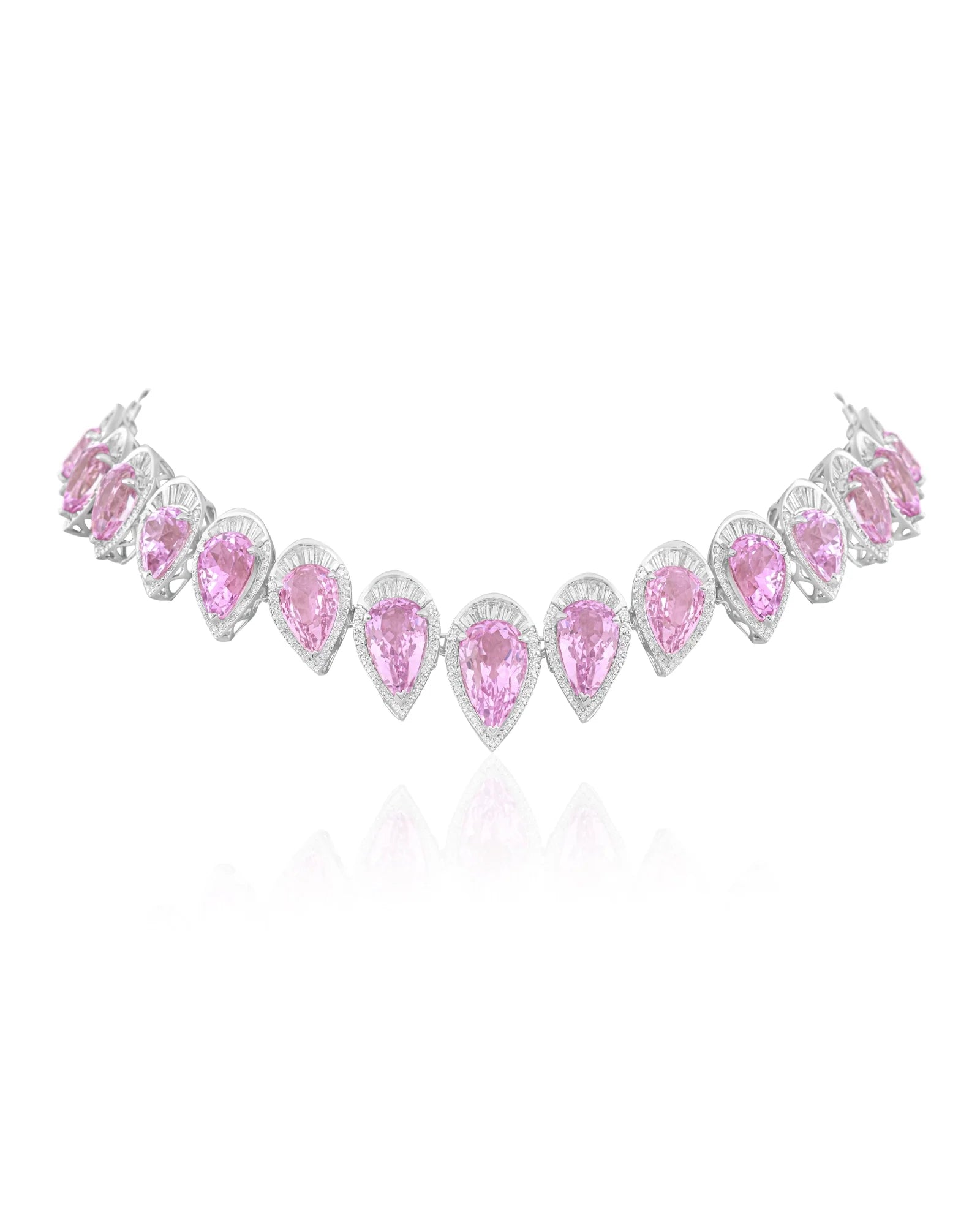 Blush Blaze Necklace | AMARIS JEWELS | Fine Jewelry 