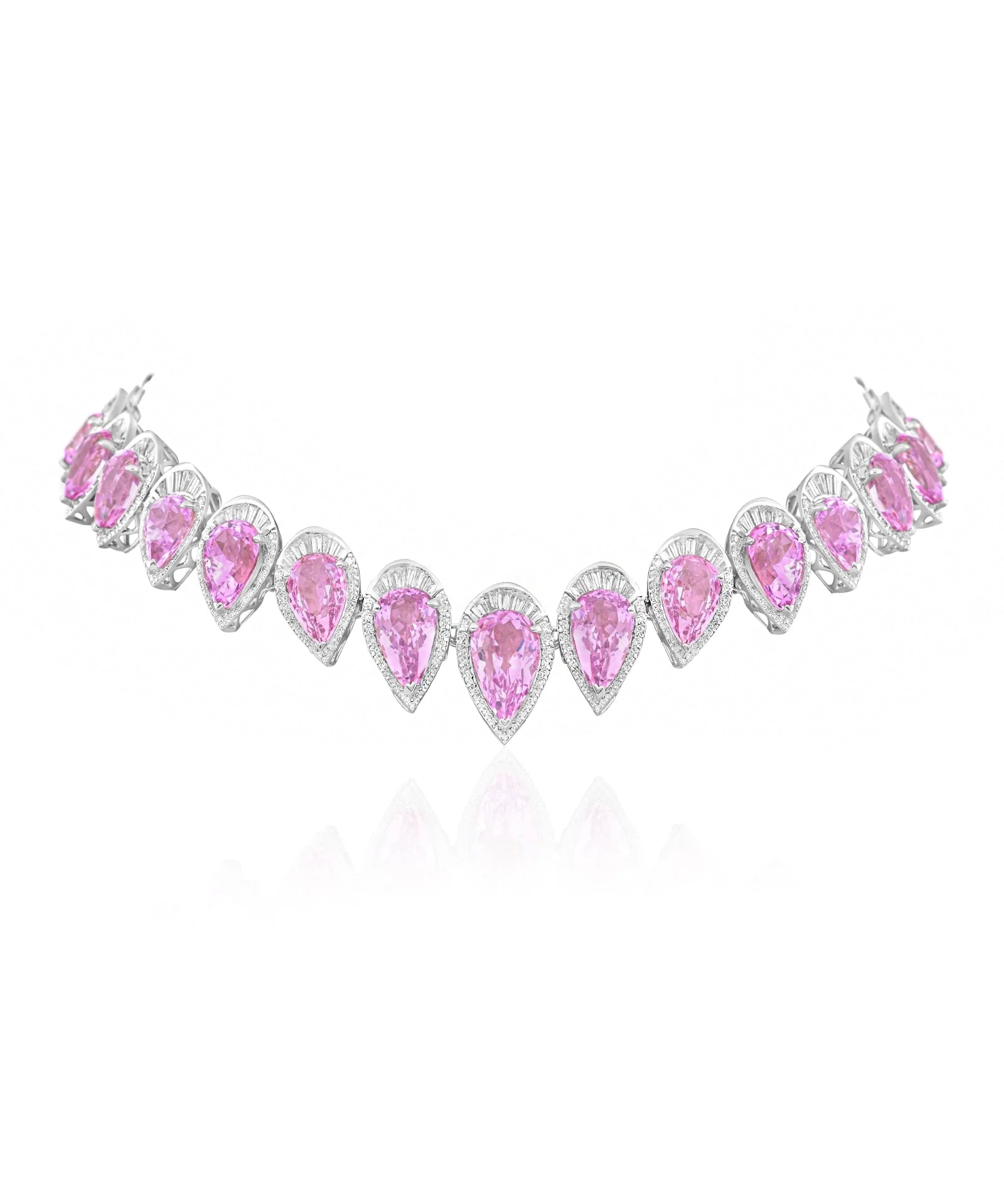 Blush Blaze Necklace | AMARIS JEWELS | Fine Jewelry