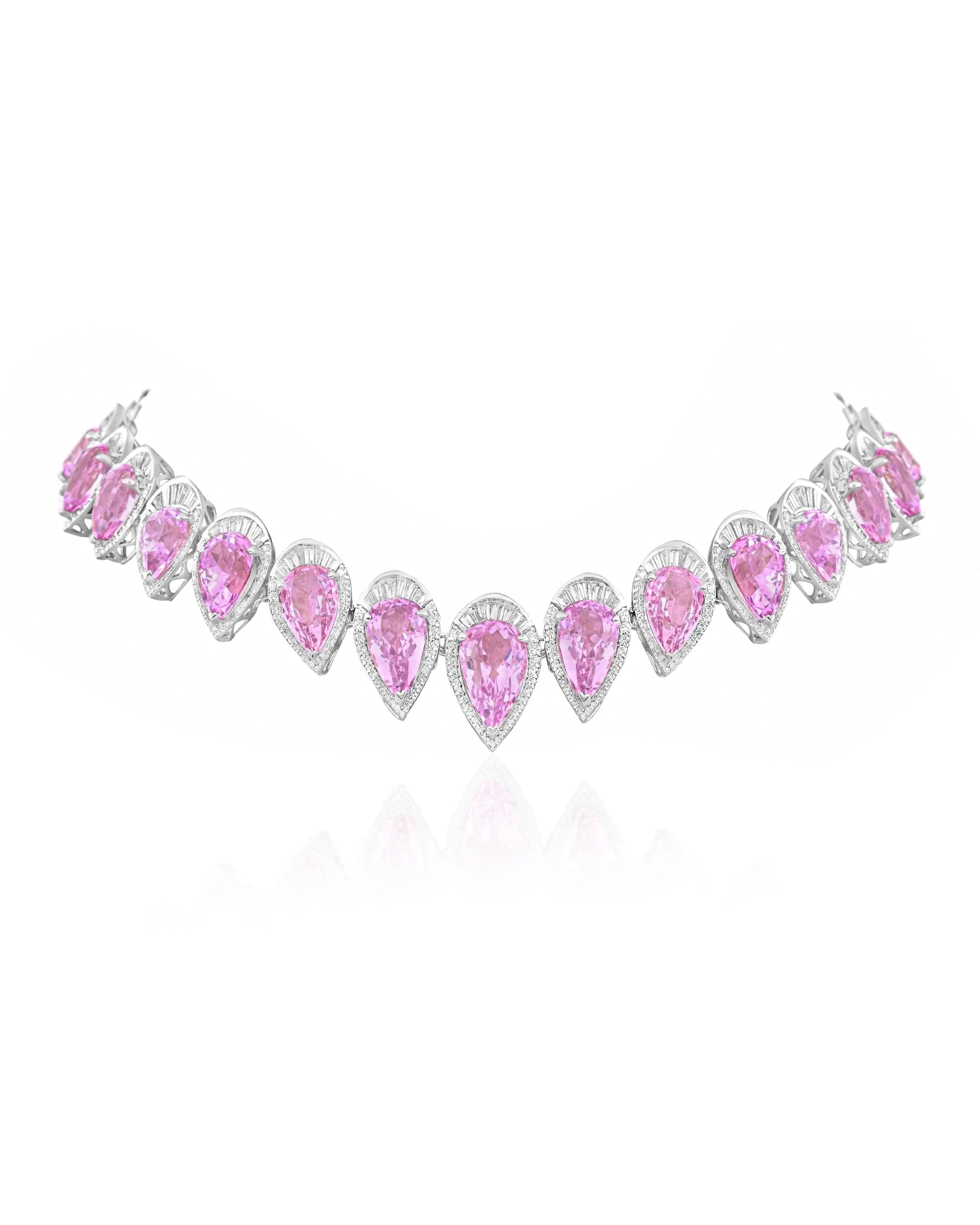Blush Blaze Necklace | AMARIS JEWELS | Fine Jewelry