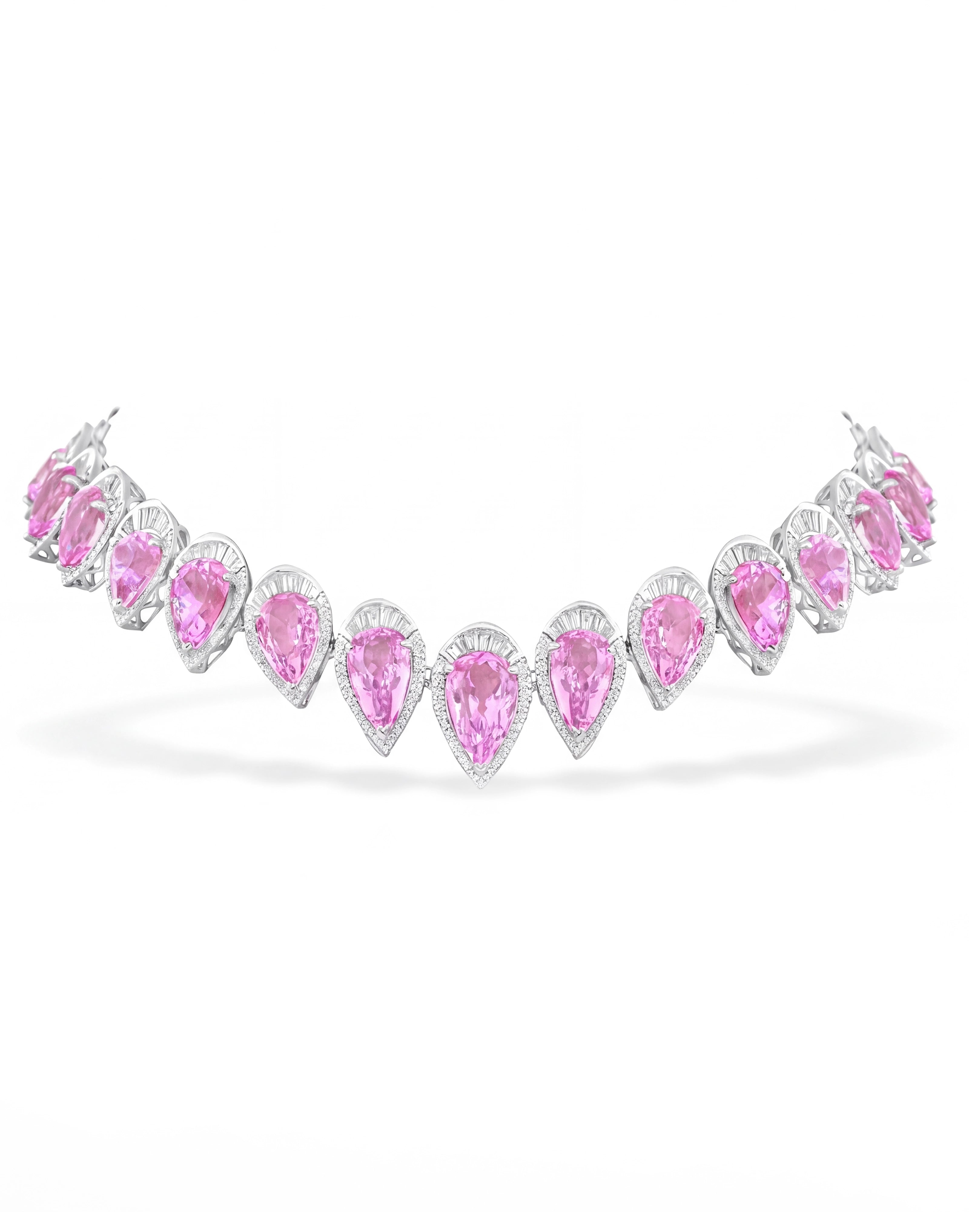 Blush Blaze Necklace | AMARIS JEWELS | Fine Jewelry