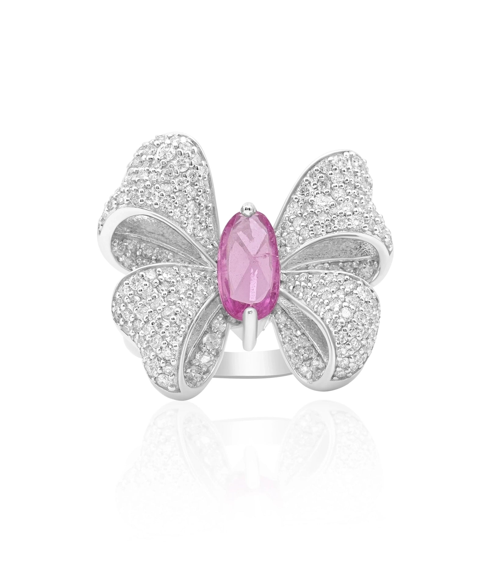 Blush Bow Ring | AMARIS JEWELS | Fine Jewelry 