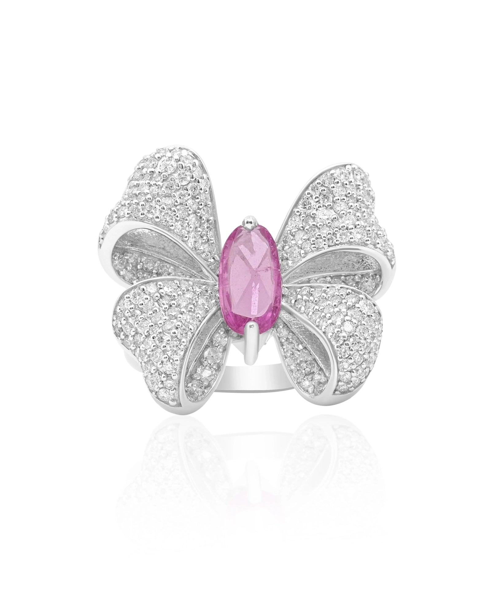 Blush Bow Ring | AMARIS JEWELS | Fine Jewelry 